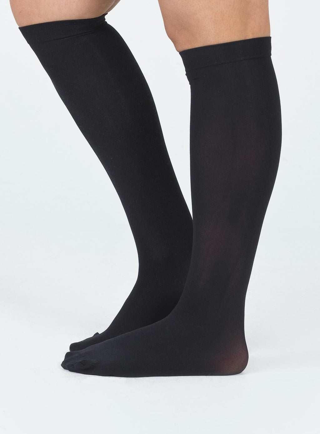 Weaver Knee High Socks Black