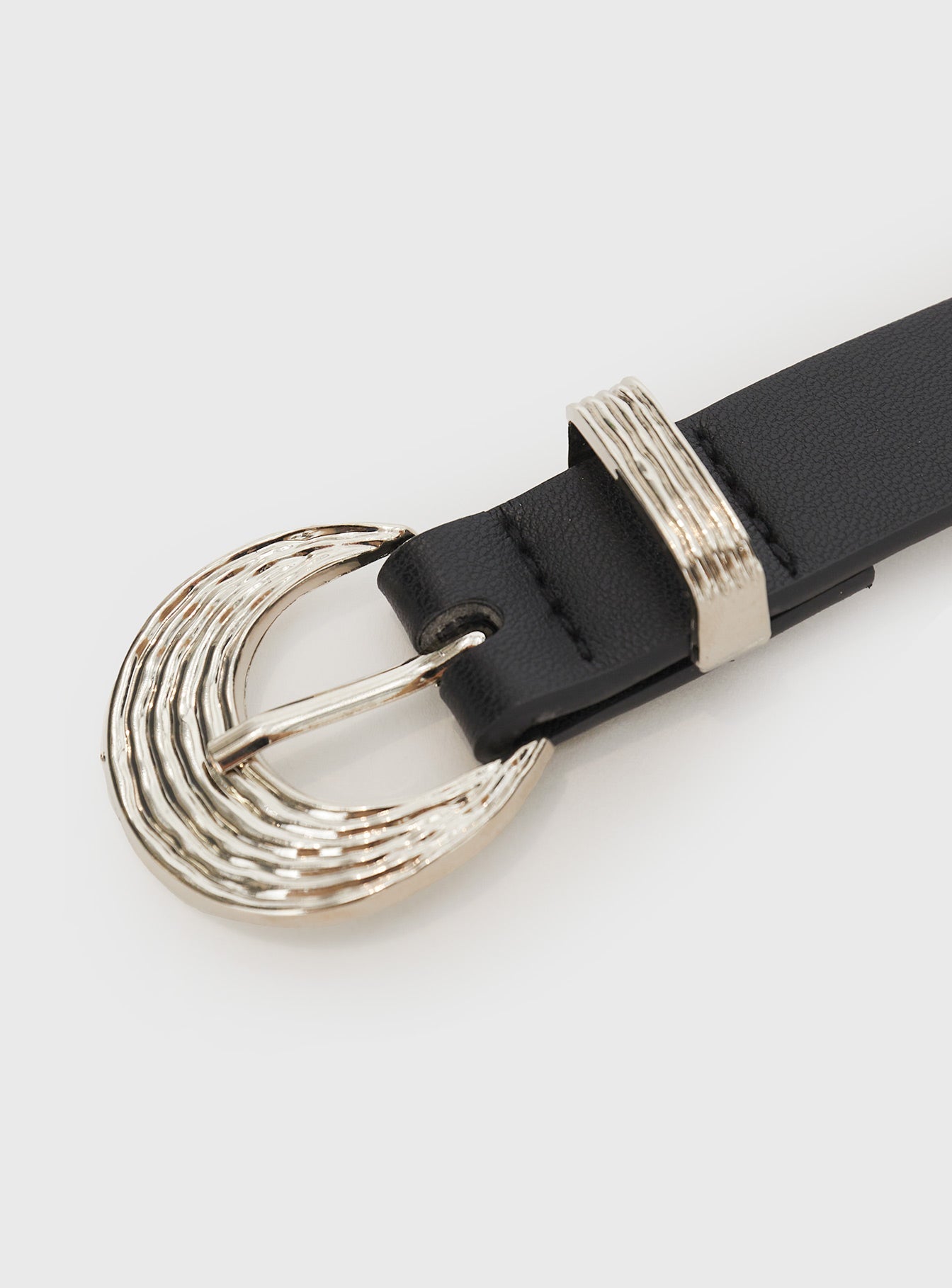 Bryer Belt Black / Silver