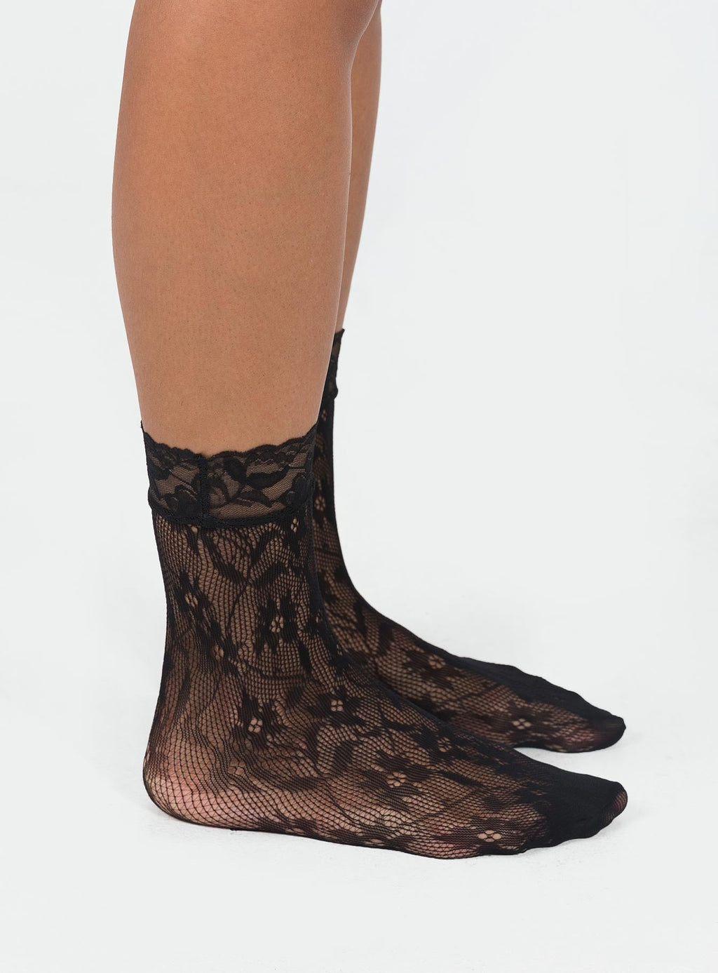 Bazley Lace Socks Black
