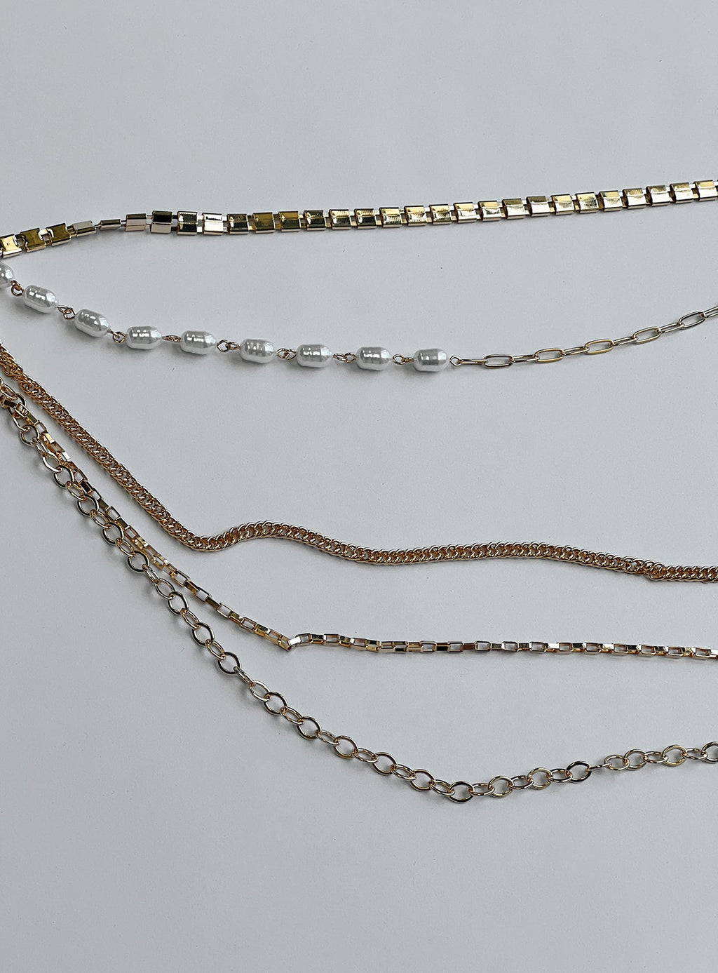 Laurelle Chain Belt Gold