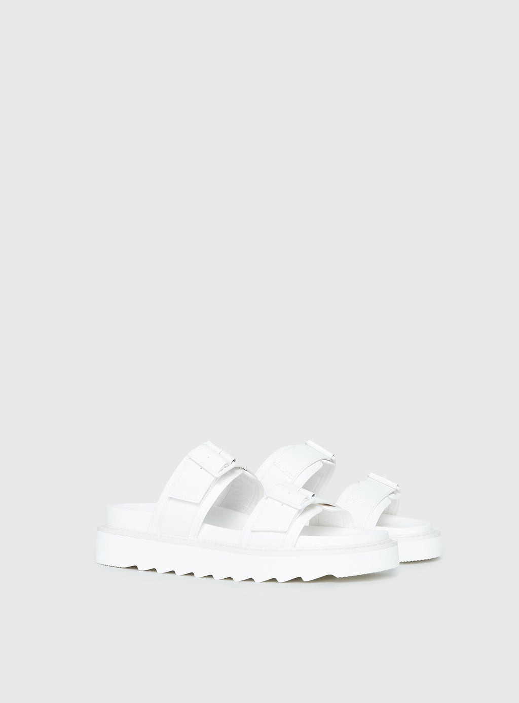 Ma Belle Sandals All White