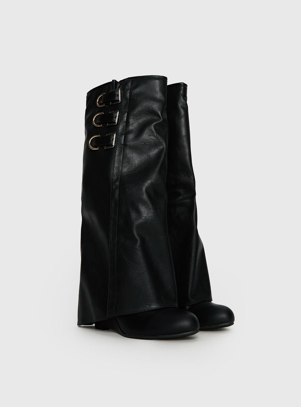 Ritz Knee High Boots Black