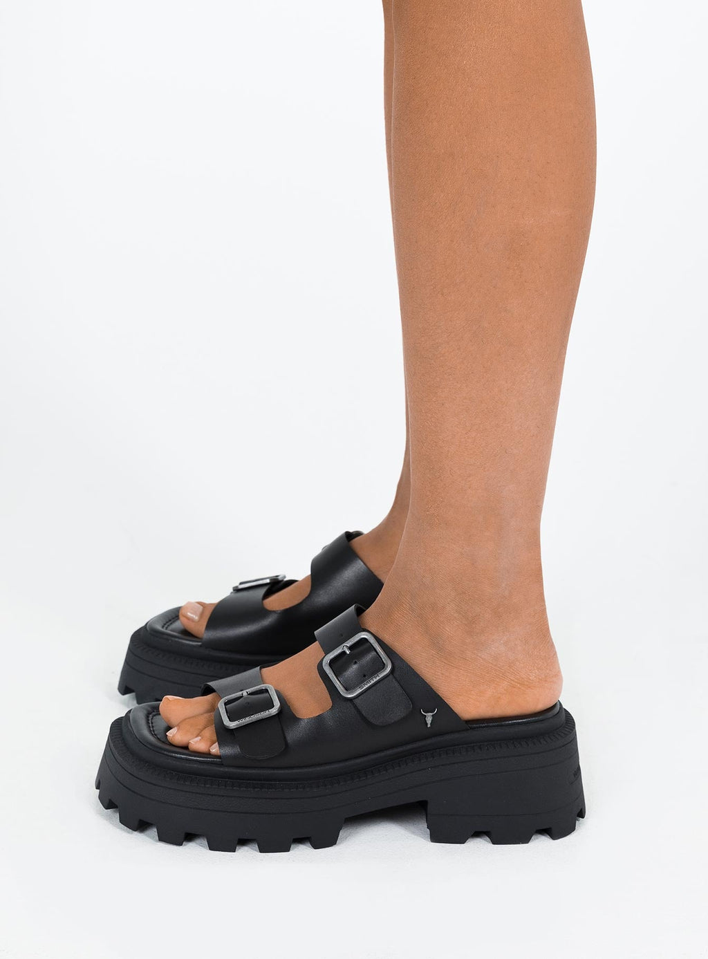 Windsor Smith Reach Sandals Black