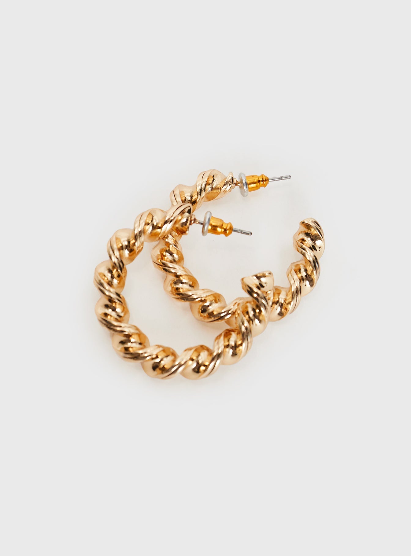 Sansa Twisted Earrings Gold