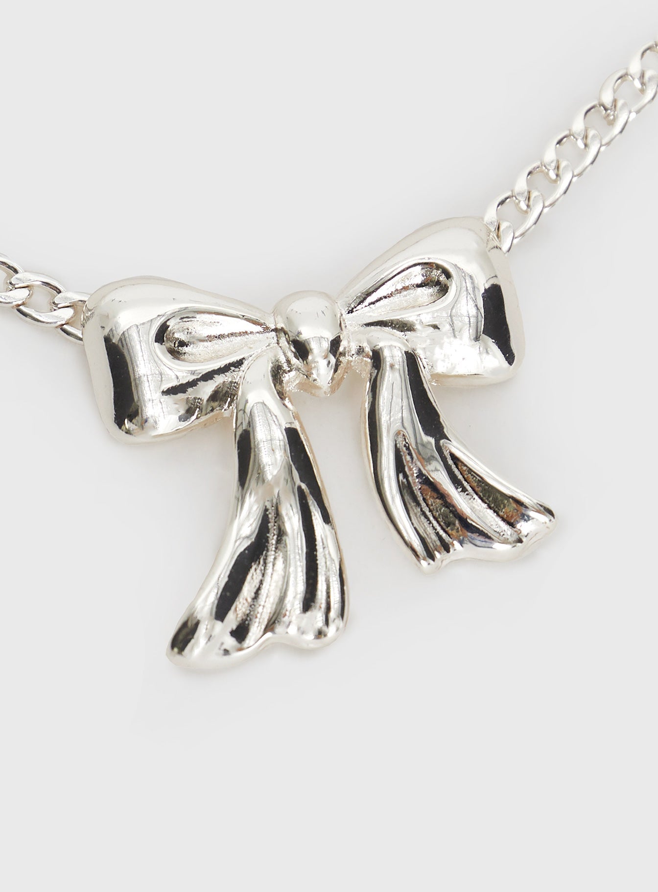 Quarts Necklace Silver