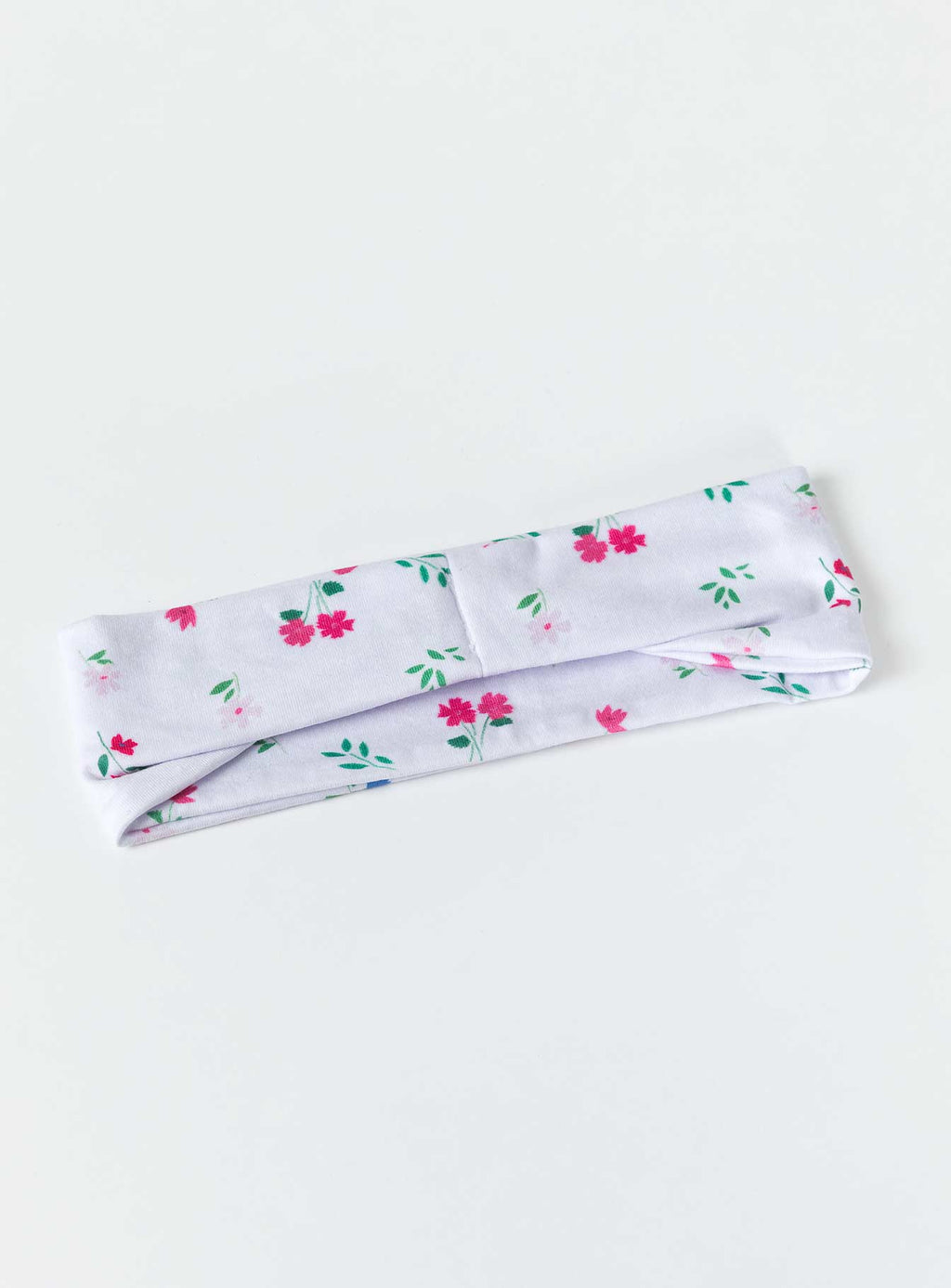 The Juney Headband White Floral