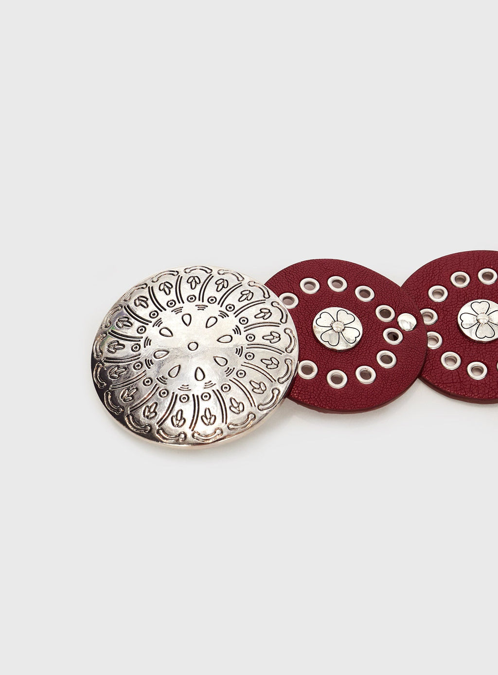 Karelle Belt Burgundy