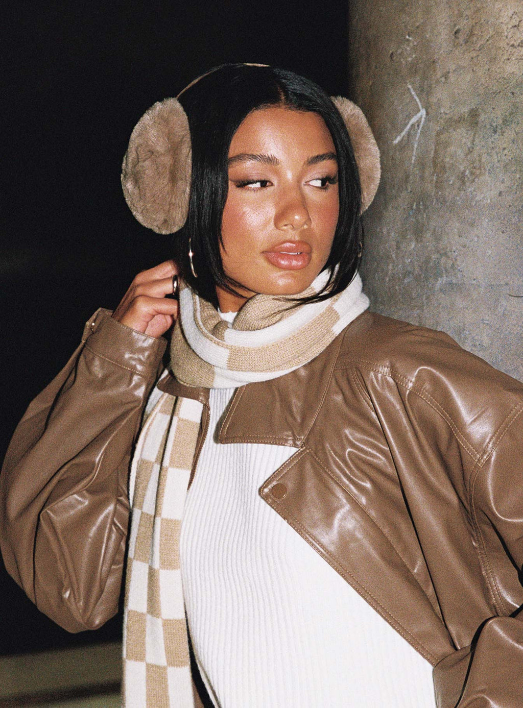 Oberlin Ear Muffs Brown