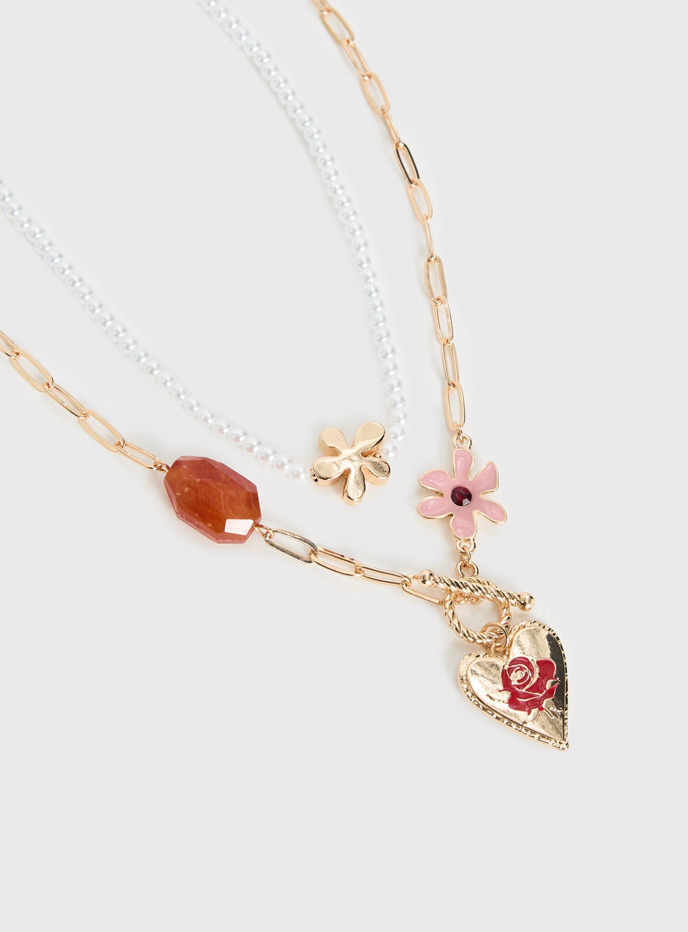 Decipher Necklace Gold