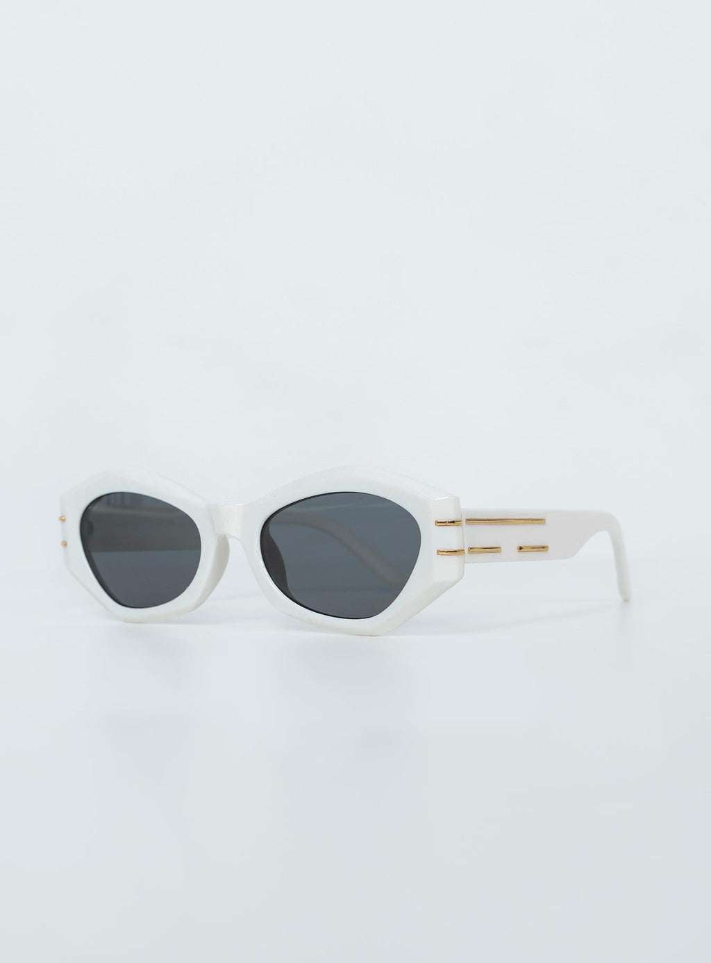 Lenora Sunglasses White