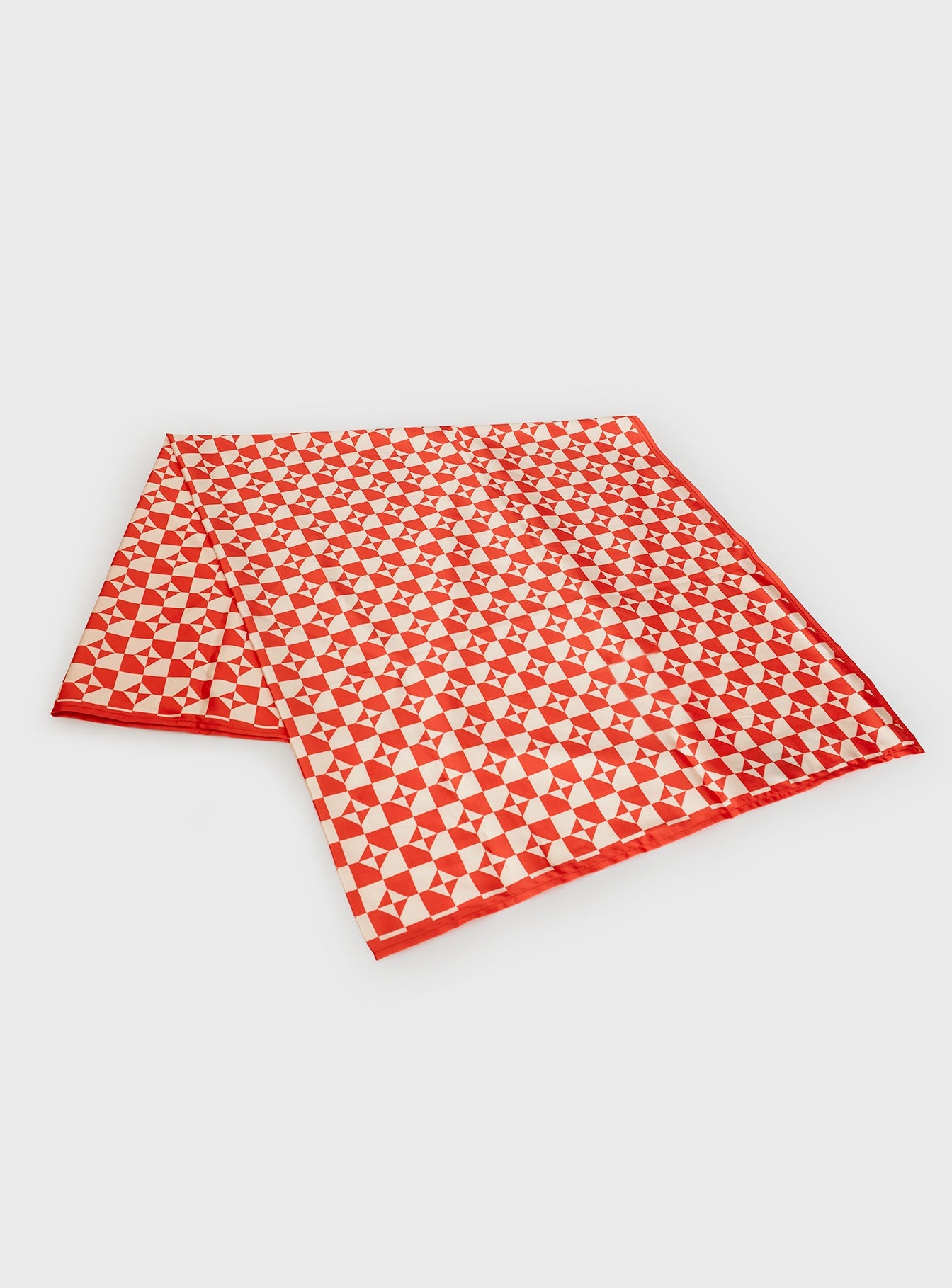 Barlie Hair Scarf Red