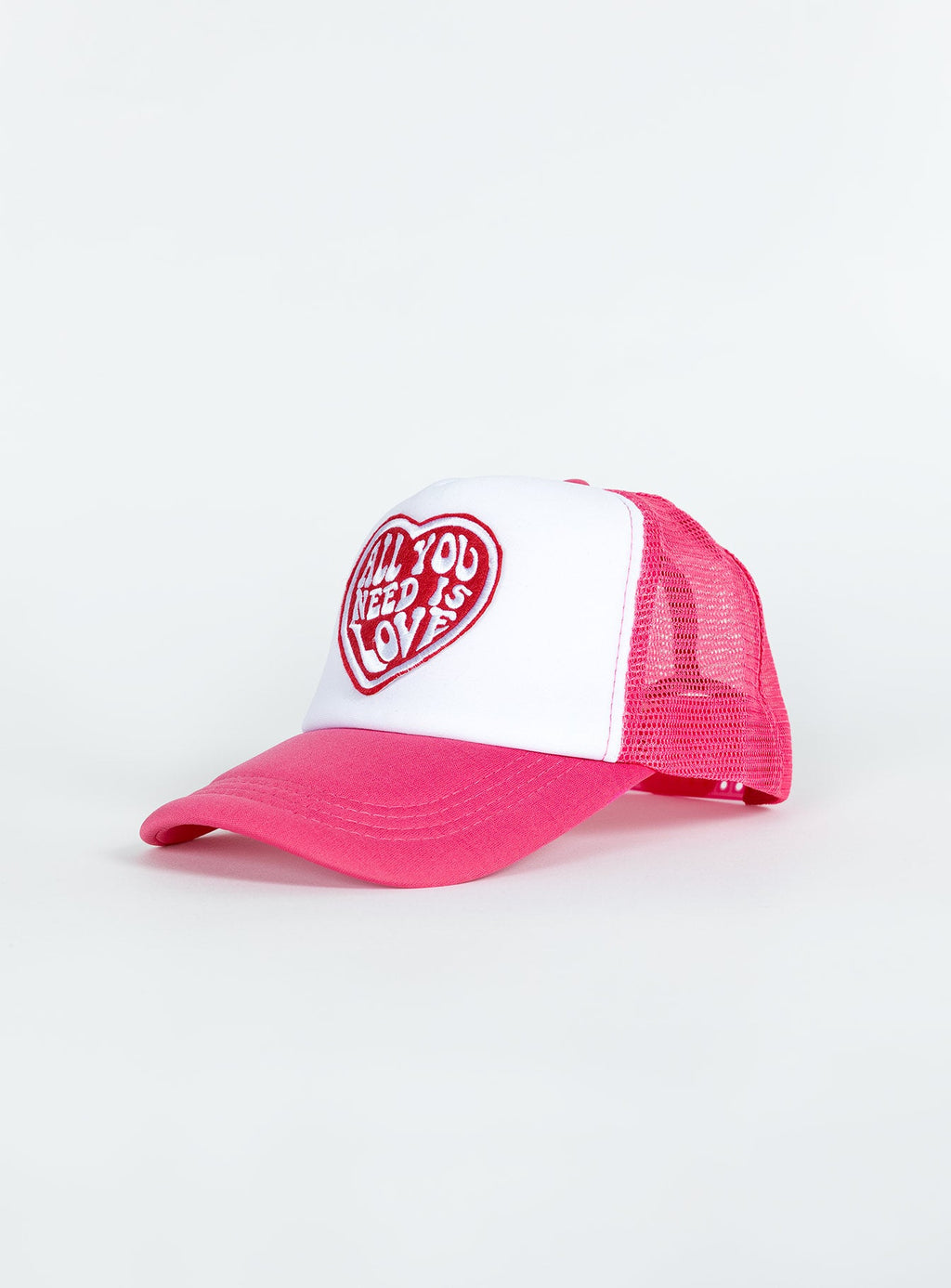 Peachey Trucker Hat Pink