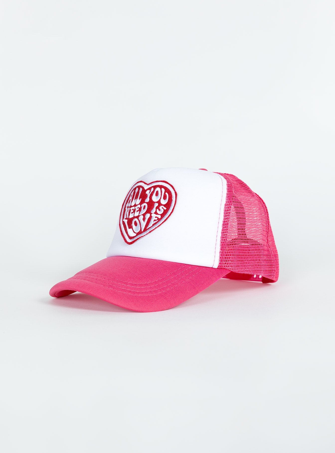 Peachey Trucker Hat Pink