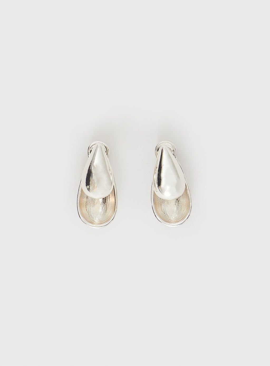 Bubbled Up Earrings Silver