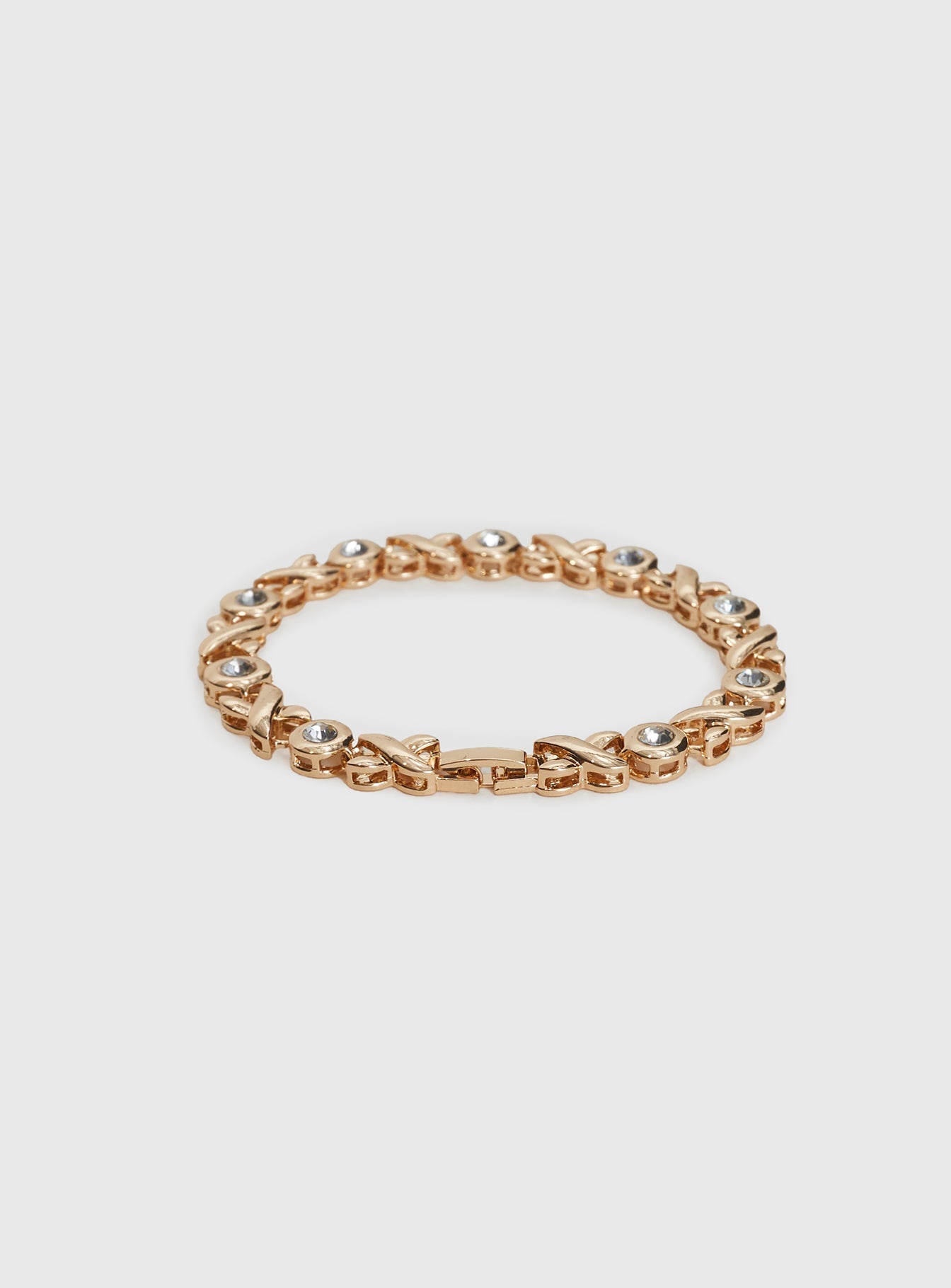 With A Kiss Bracelet Gold