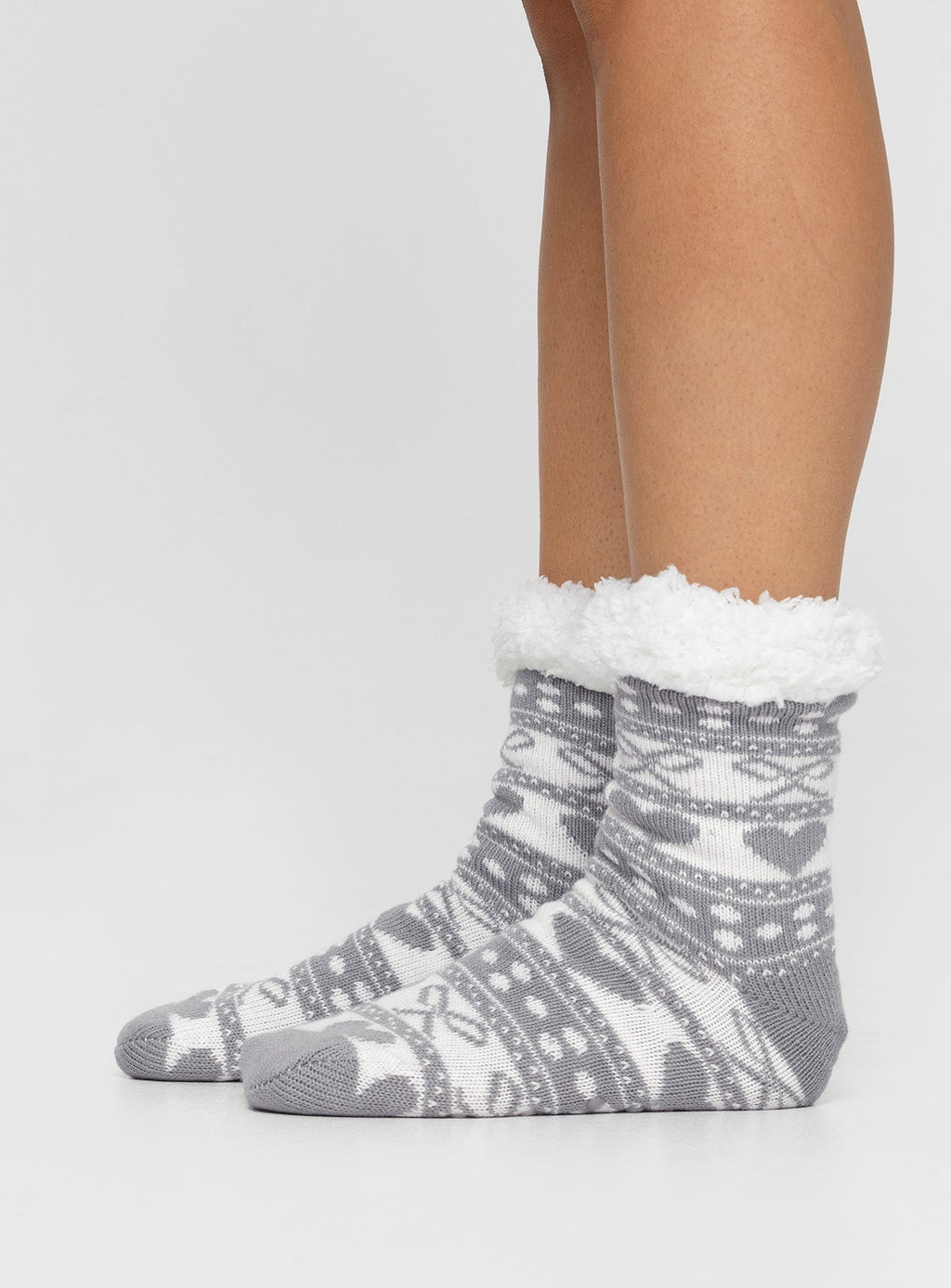 Rugged Up Socks Grey