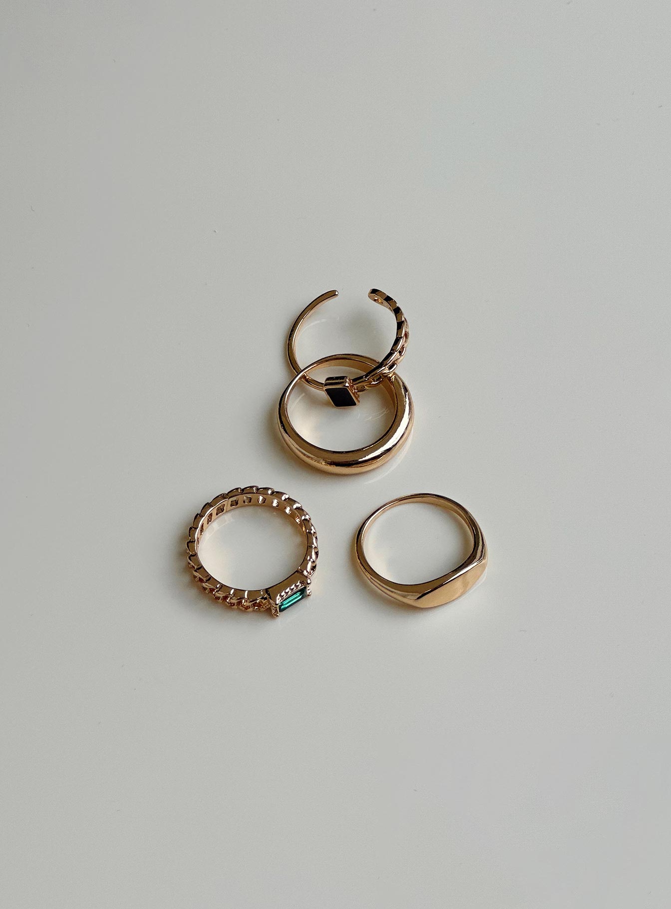 Lovett Ring Pack Gold