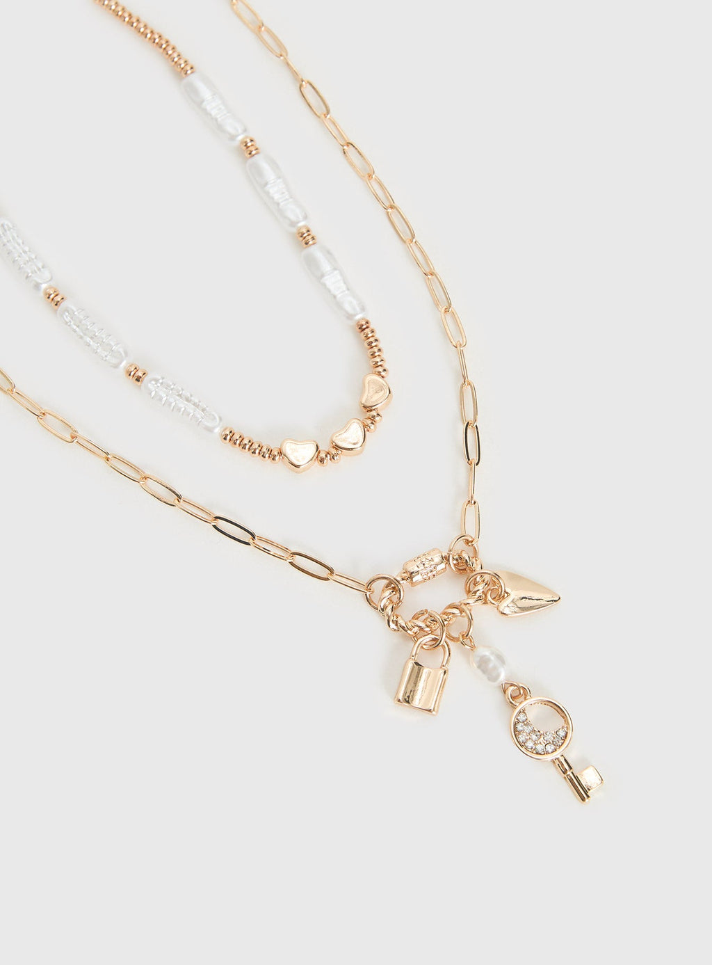 Victorea Necklace Set Gold