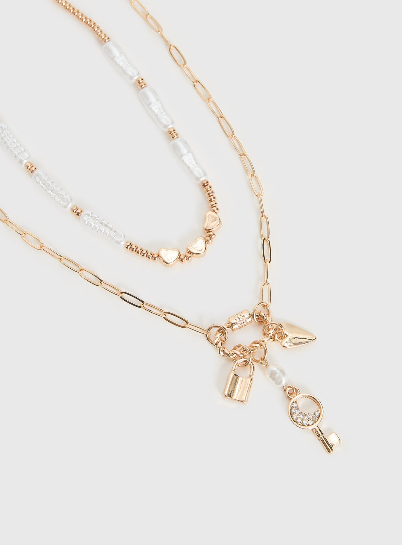 Victorea Necklace Set Gold