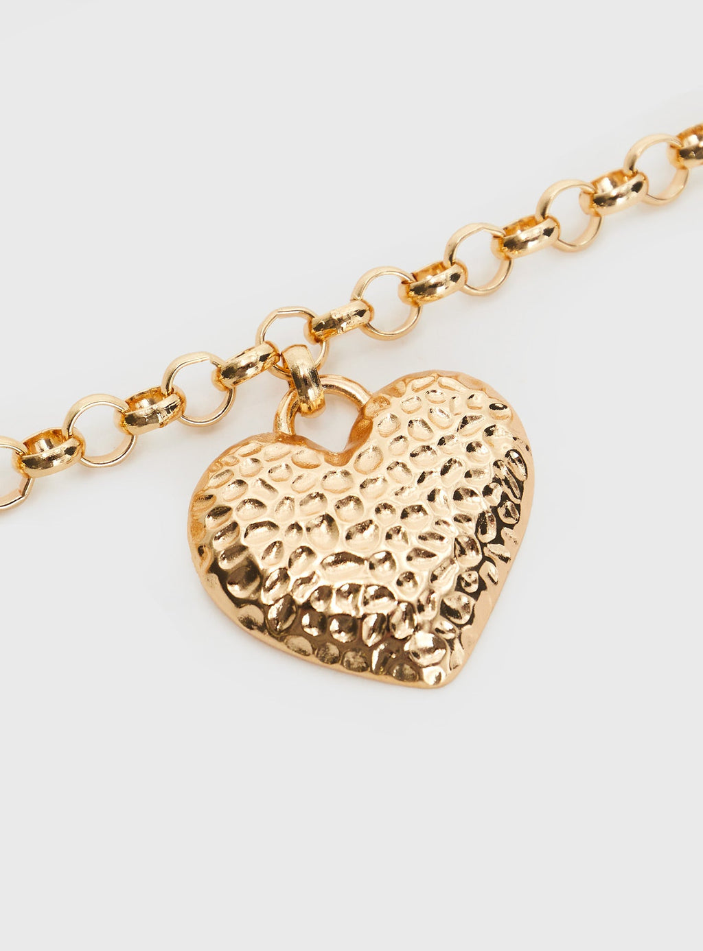 Heart To Heart Necklace Gold
