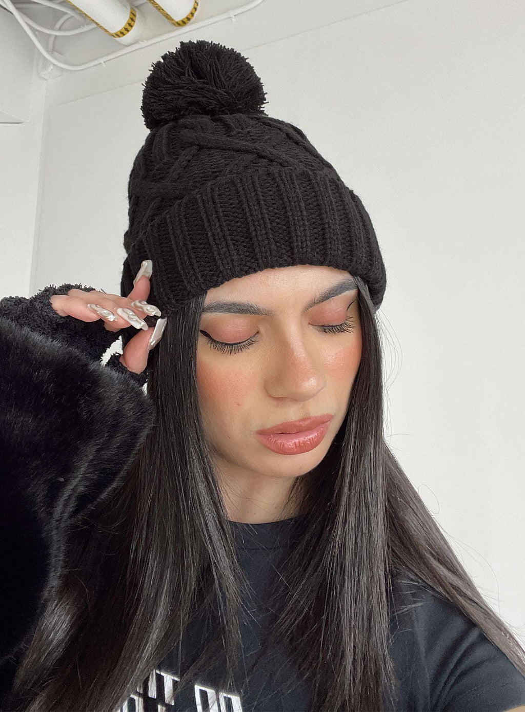 Mayla Beanie Black