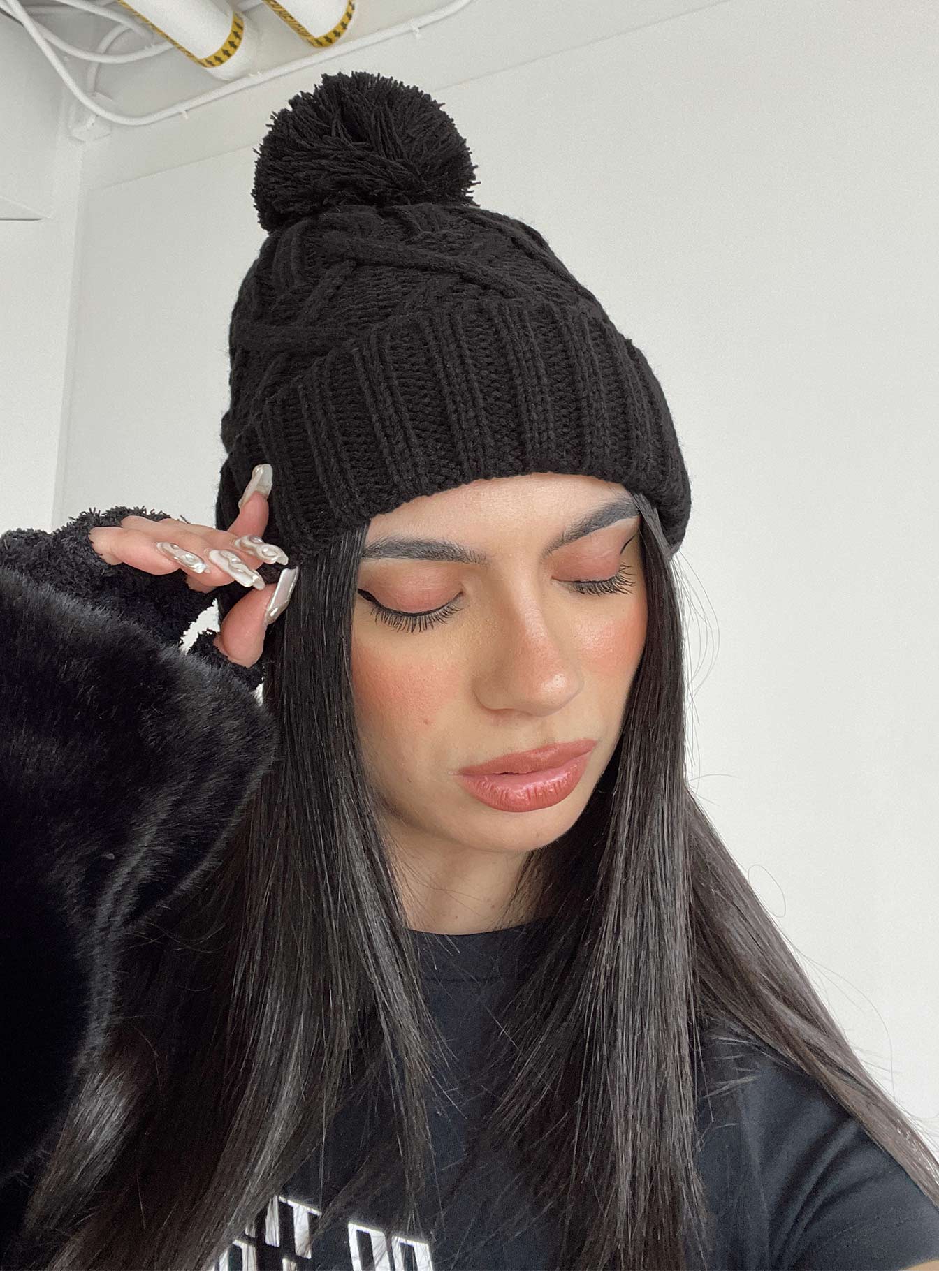 Mayla Beanie Black