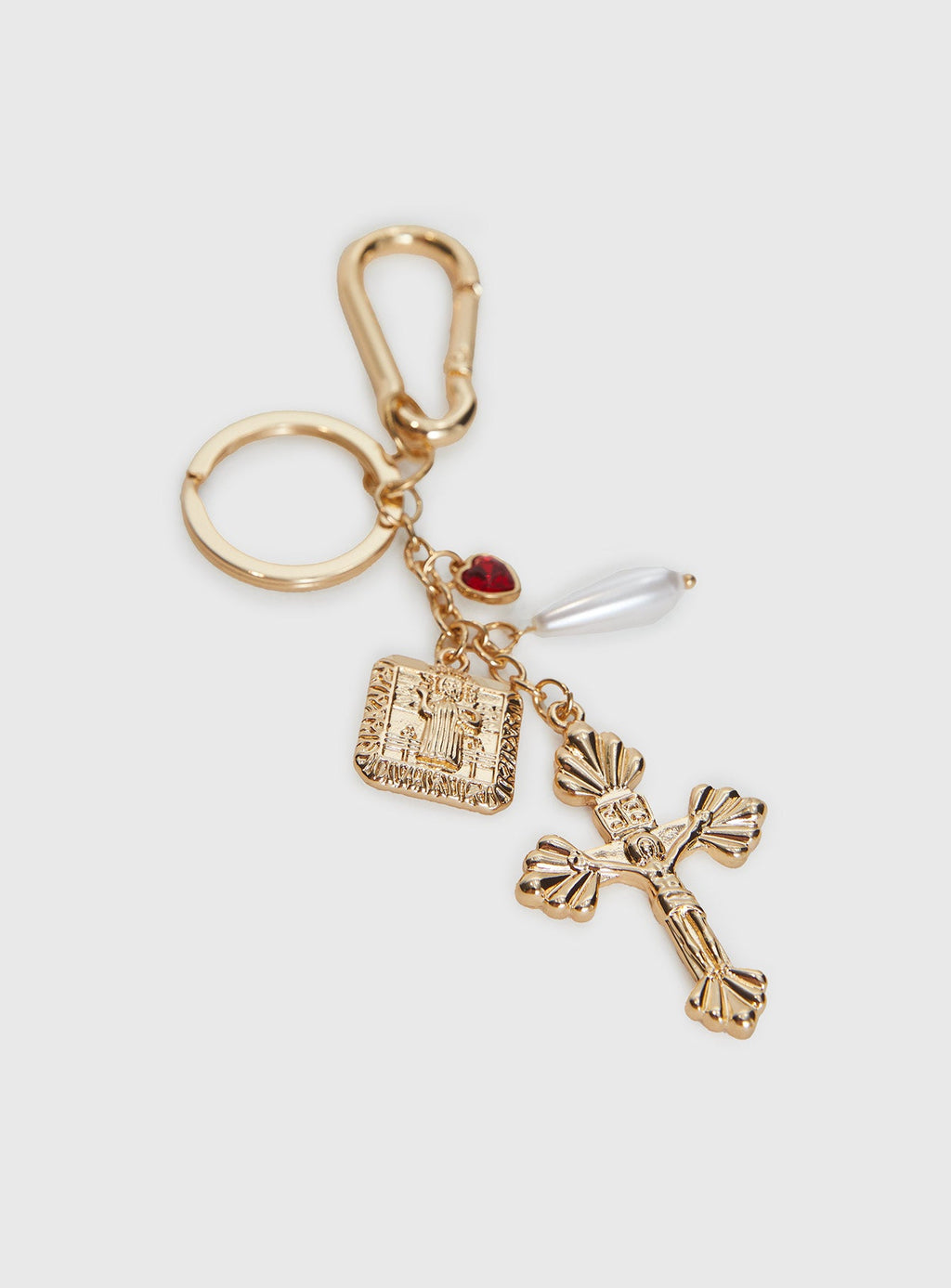 Roll The Dice Key Chain Gold