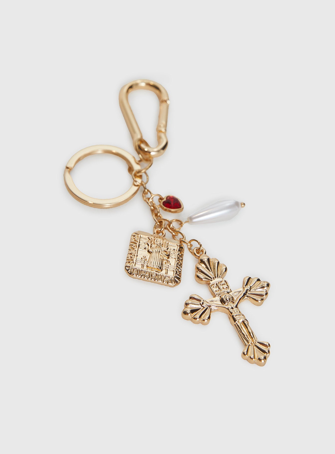 Roll The Dice Key Chain Gold