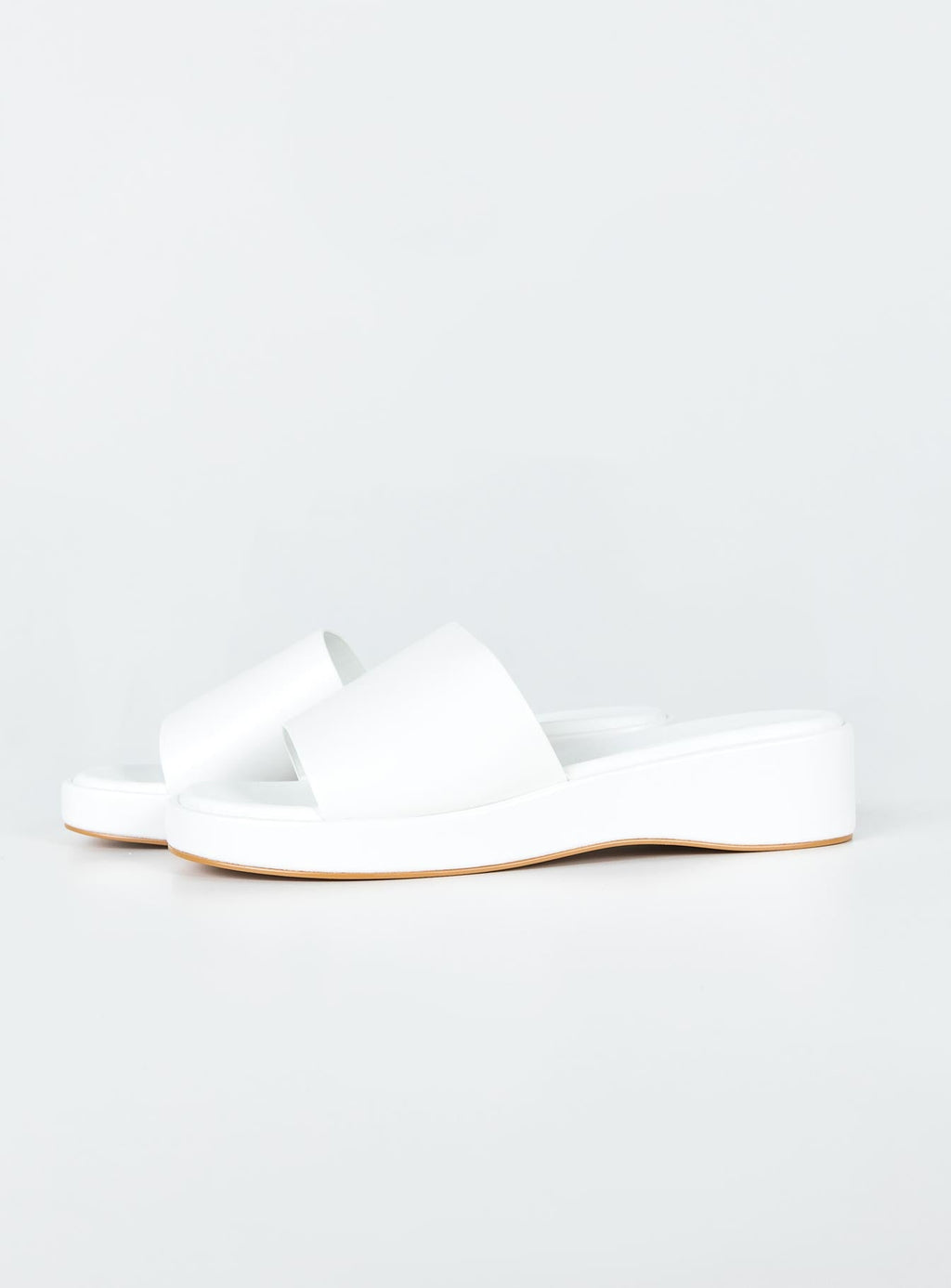 Delia Sandals White