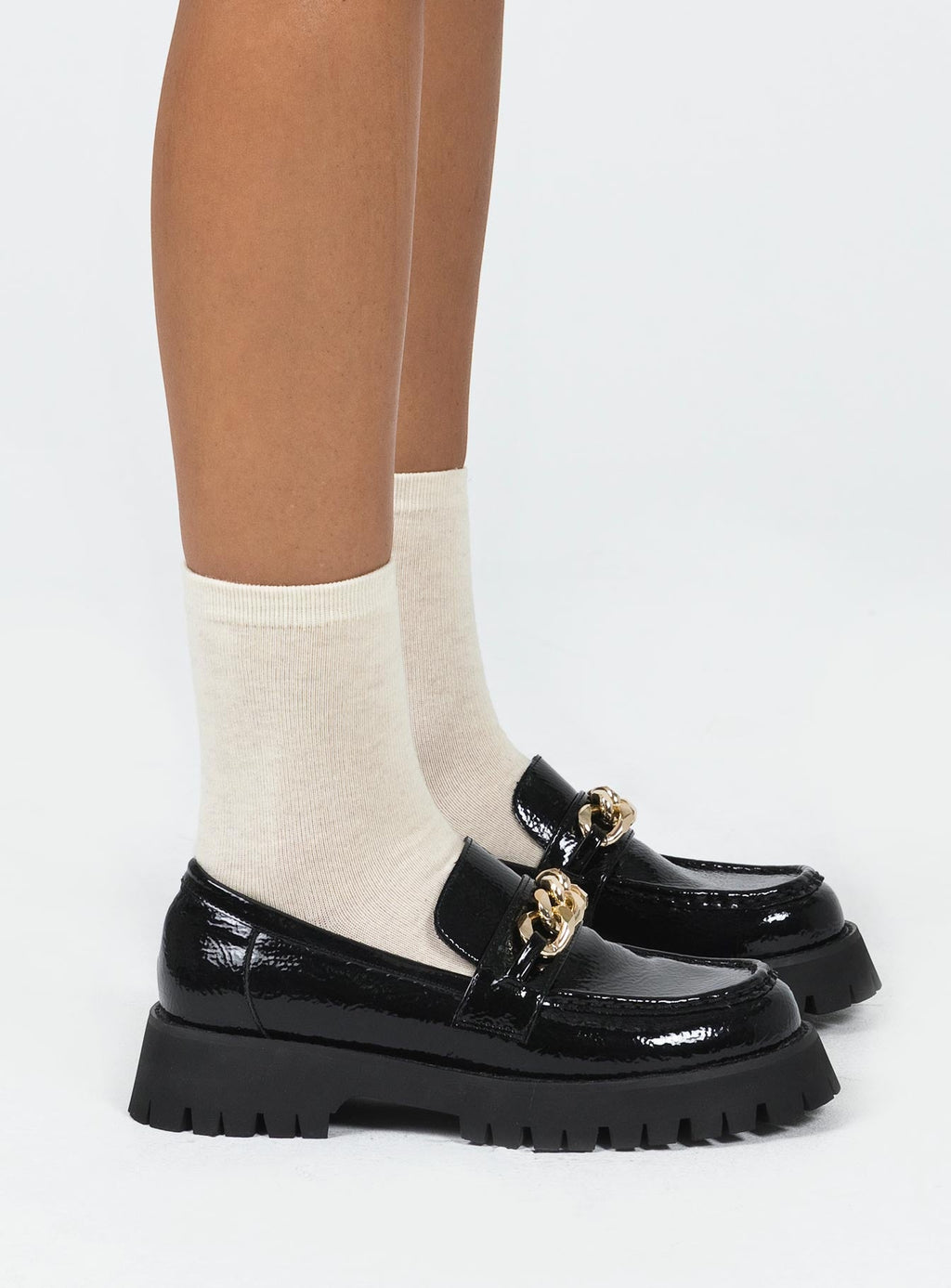 Lucille Loafer Patent Black