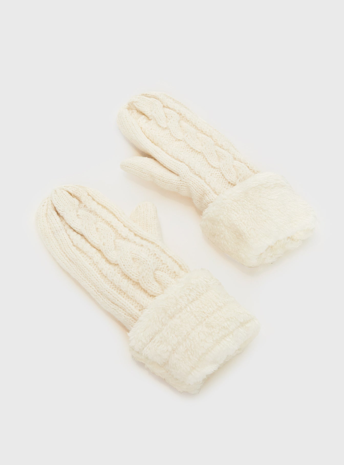 Charel Mittens White
