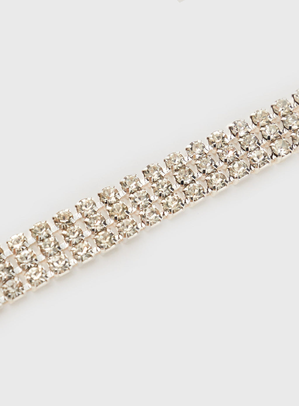 Tennis Necklace Silver