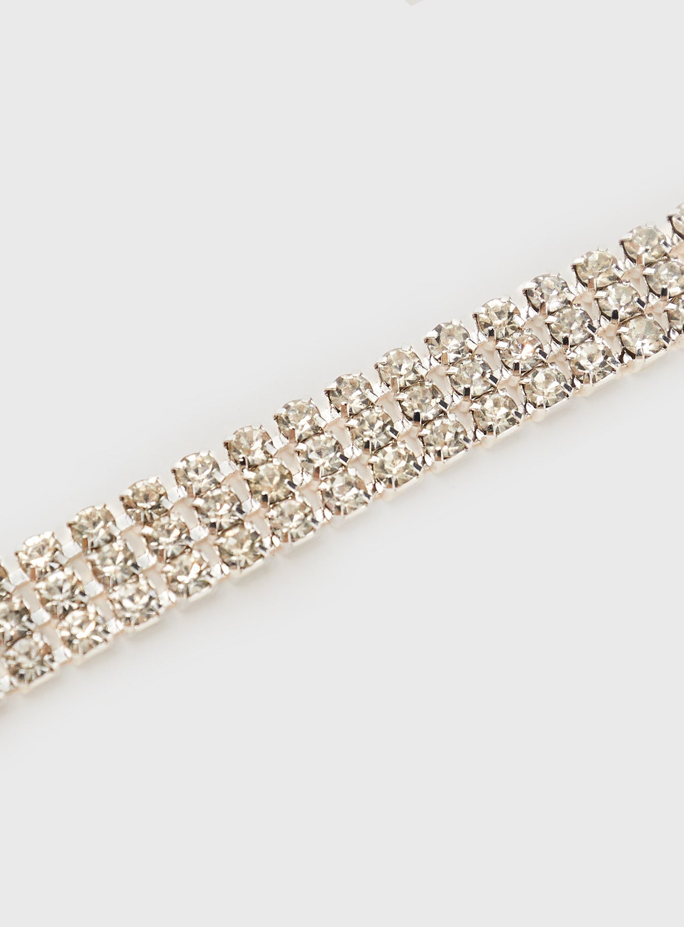 Tennis Necklace Silver