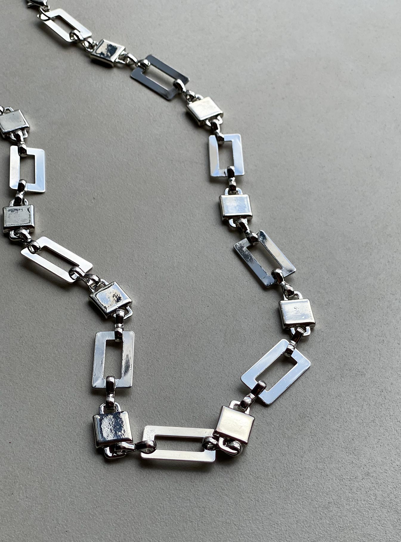 Jerrad Chain Belt Silver