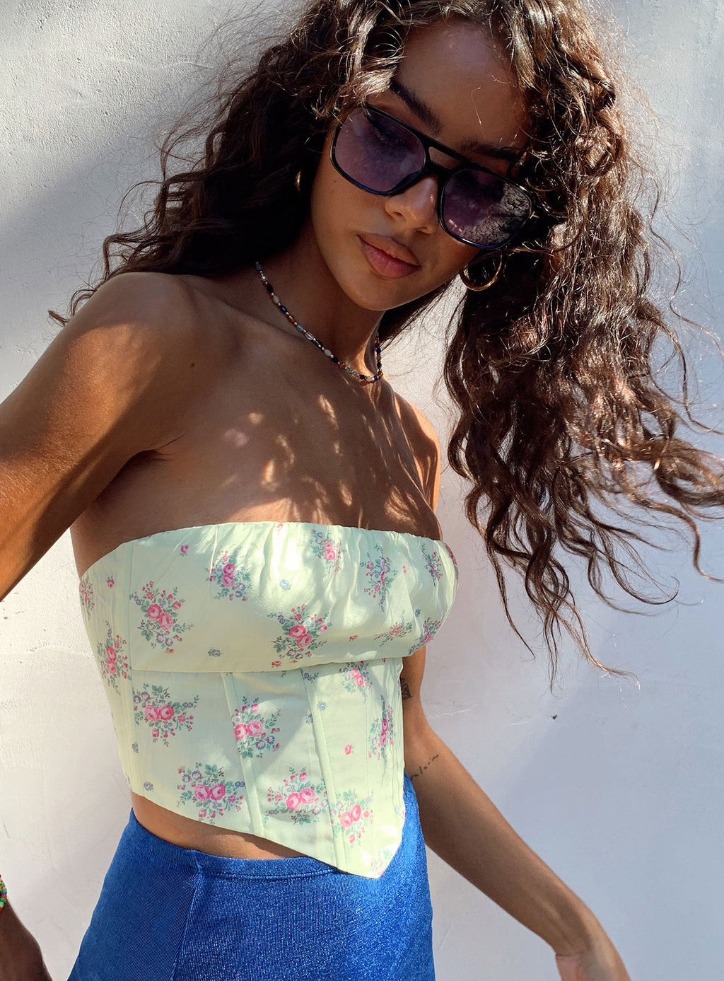 Pearl Sunglasses Blue