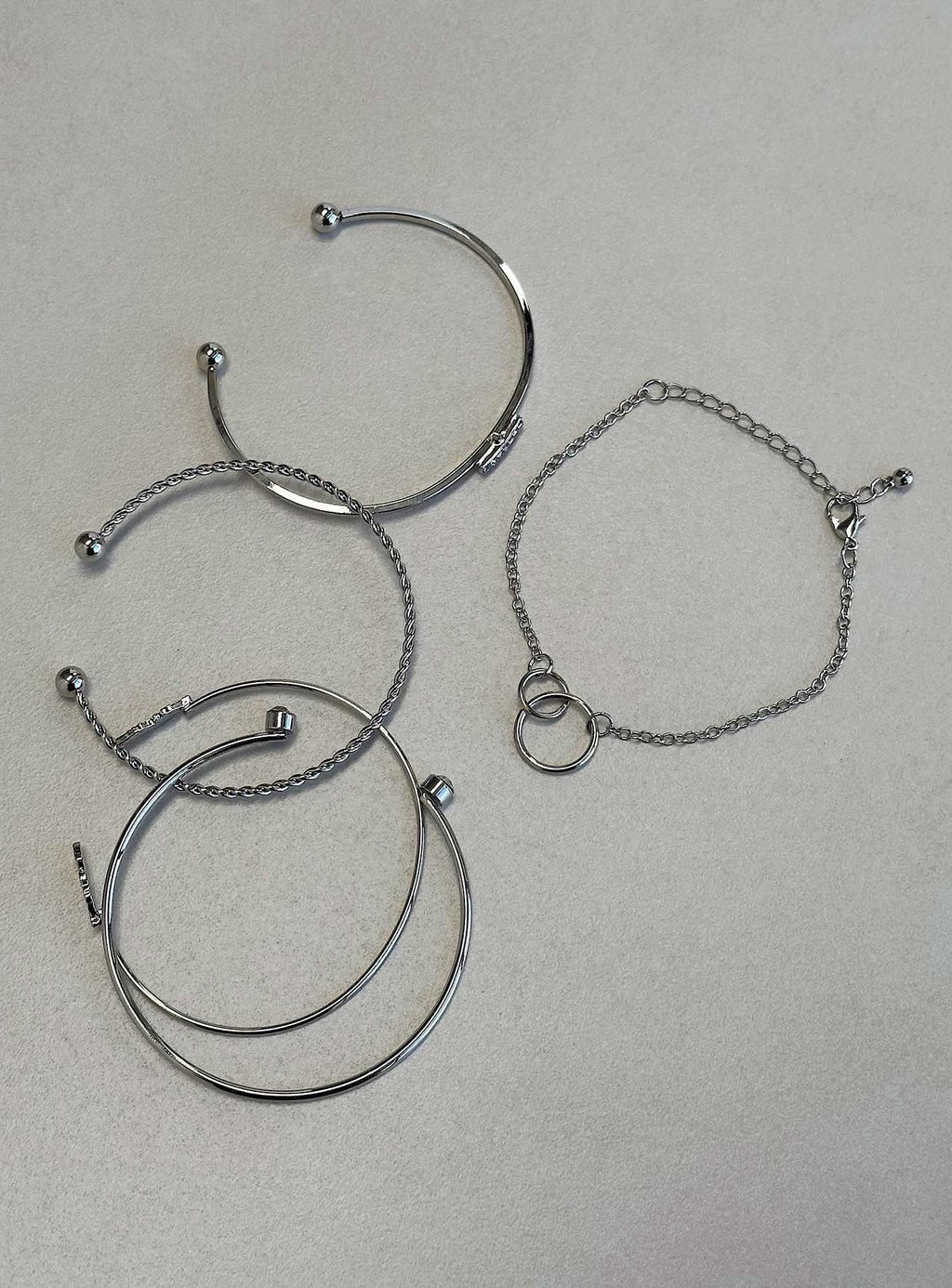 Chlo Bracelet Pack Silver