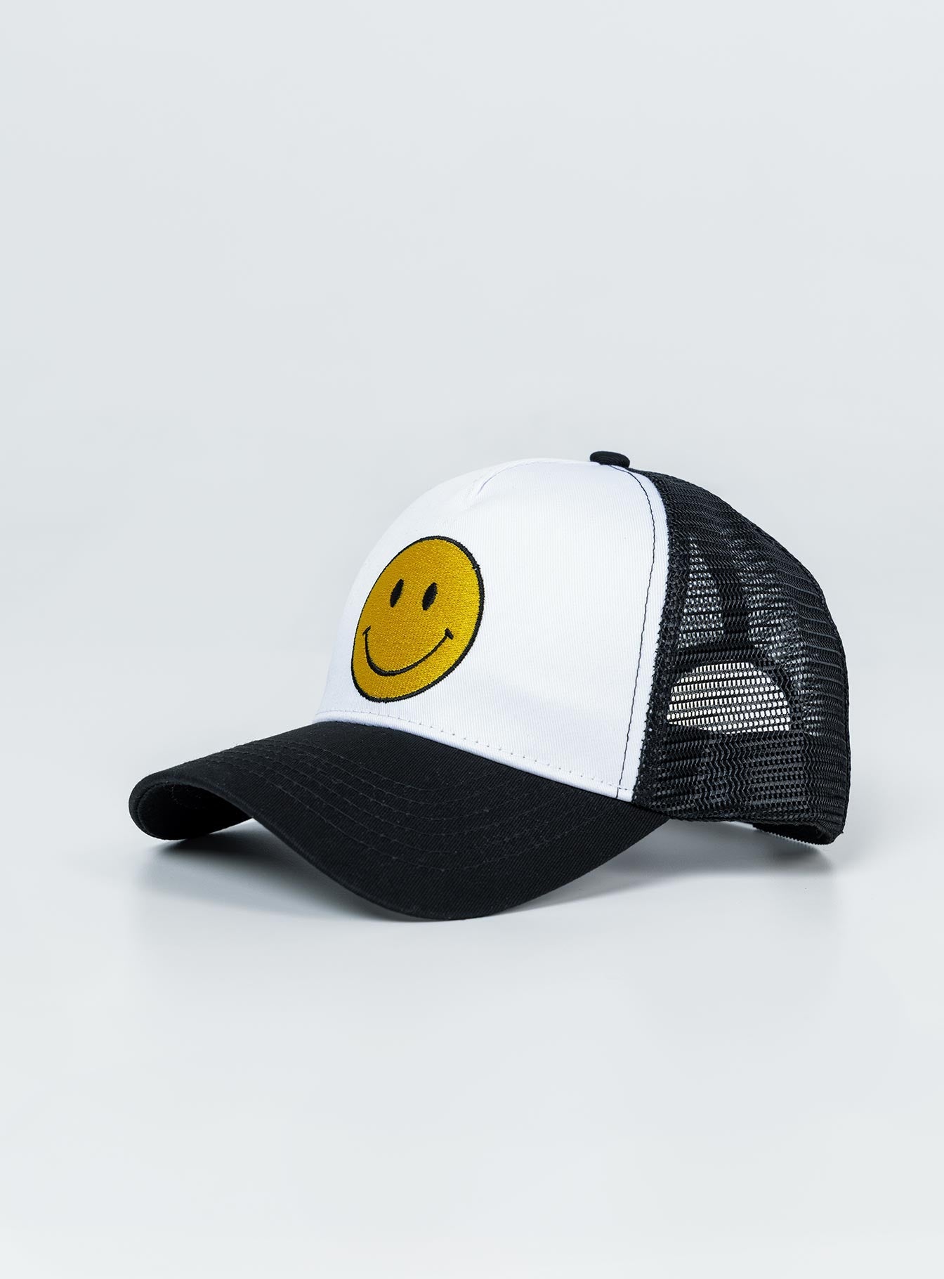 Fired Up Trucker Hat Black / White
