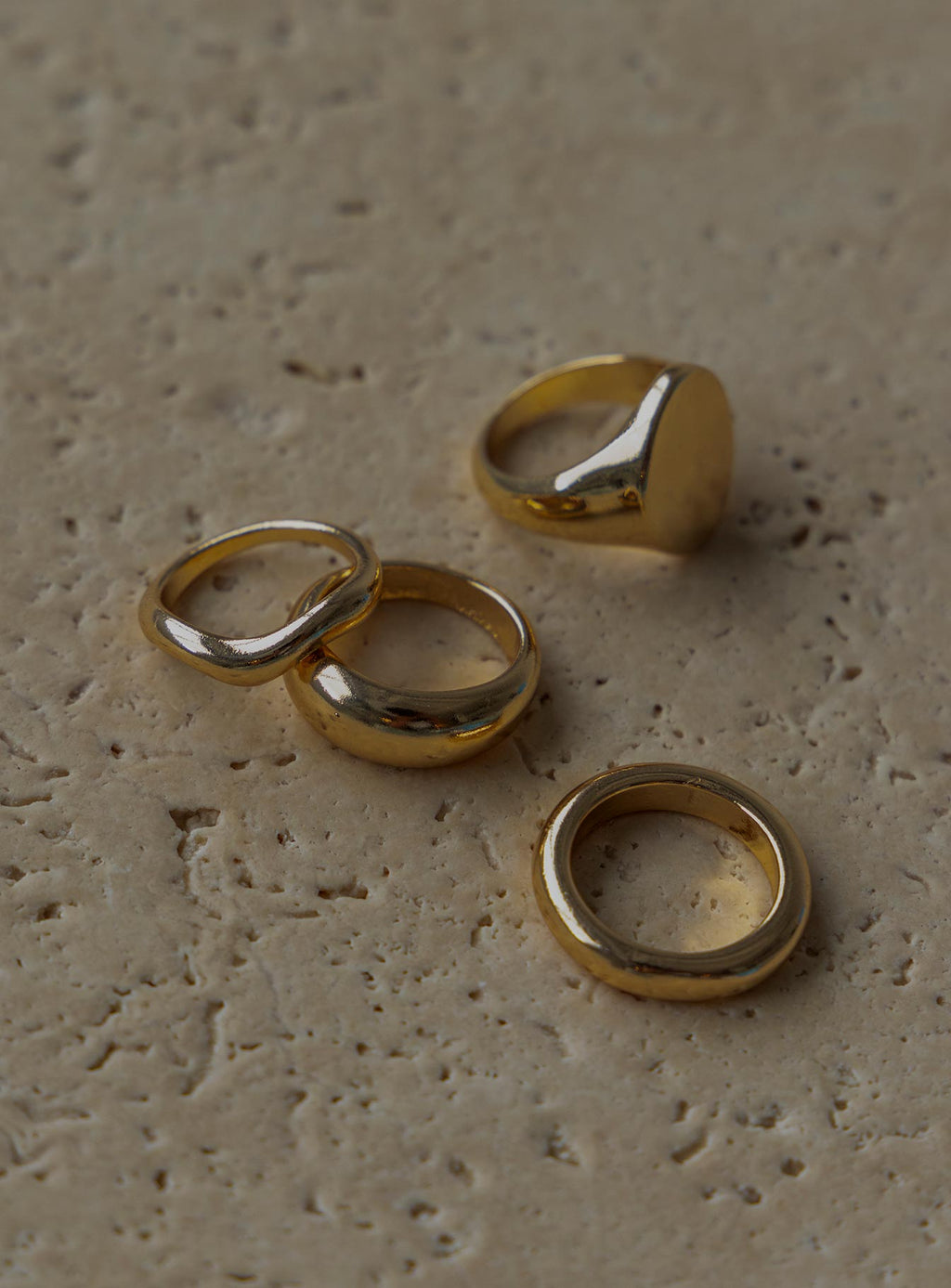 Sagal Ring Pack Gold