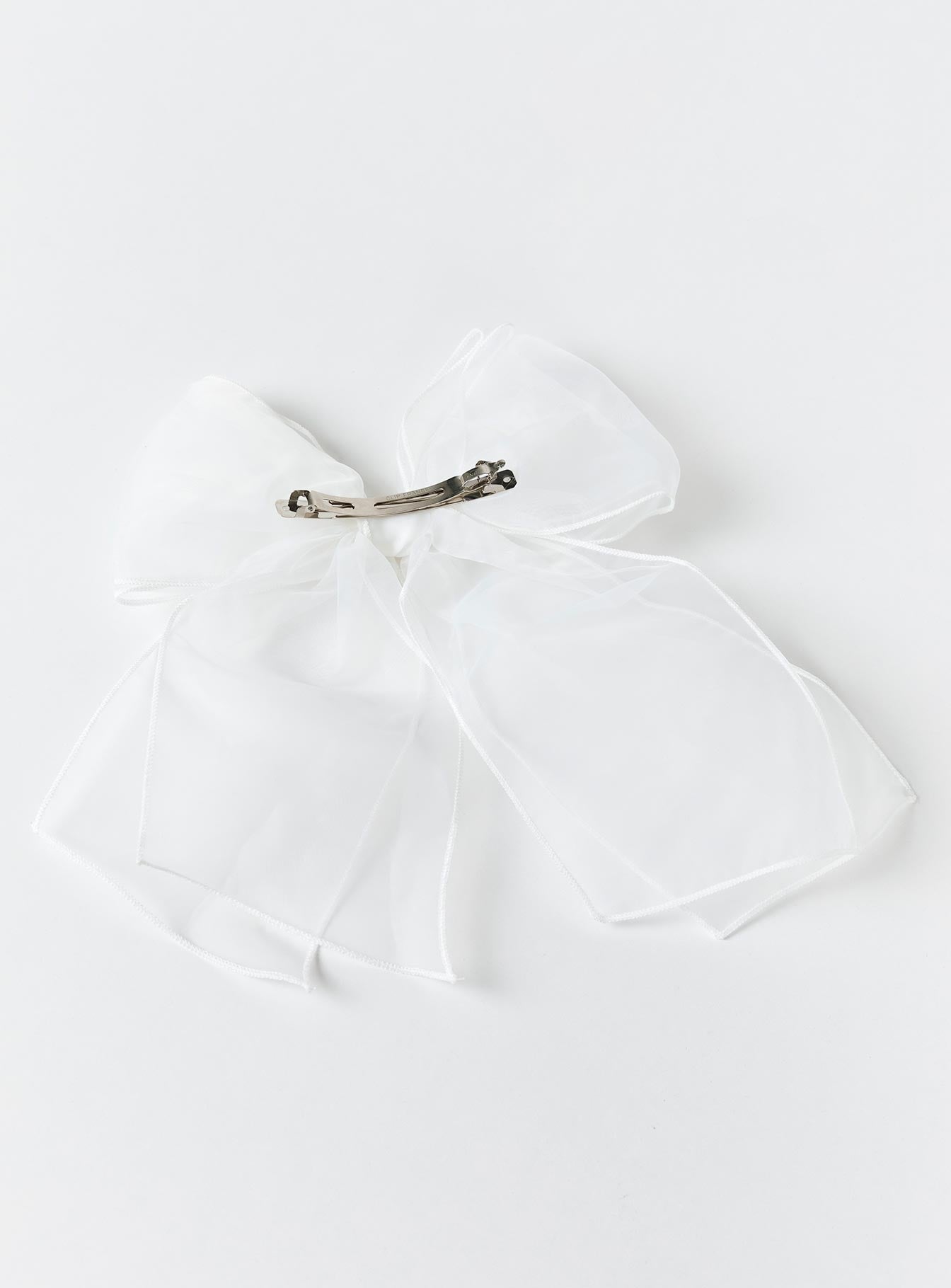 Wicks Hair Bow White