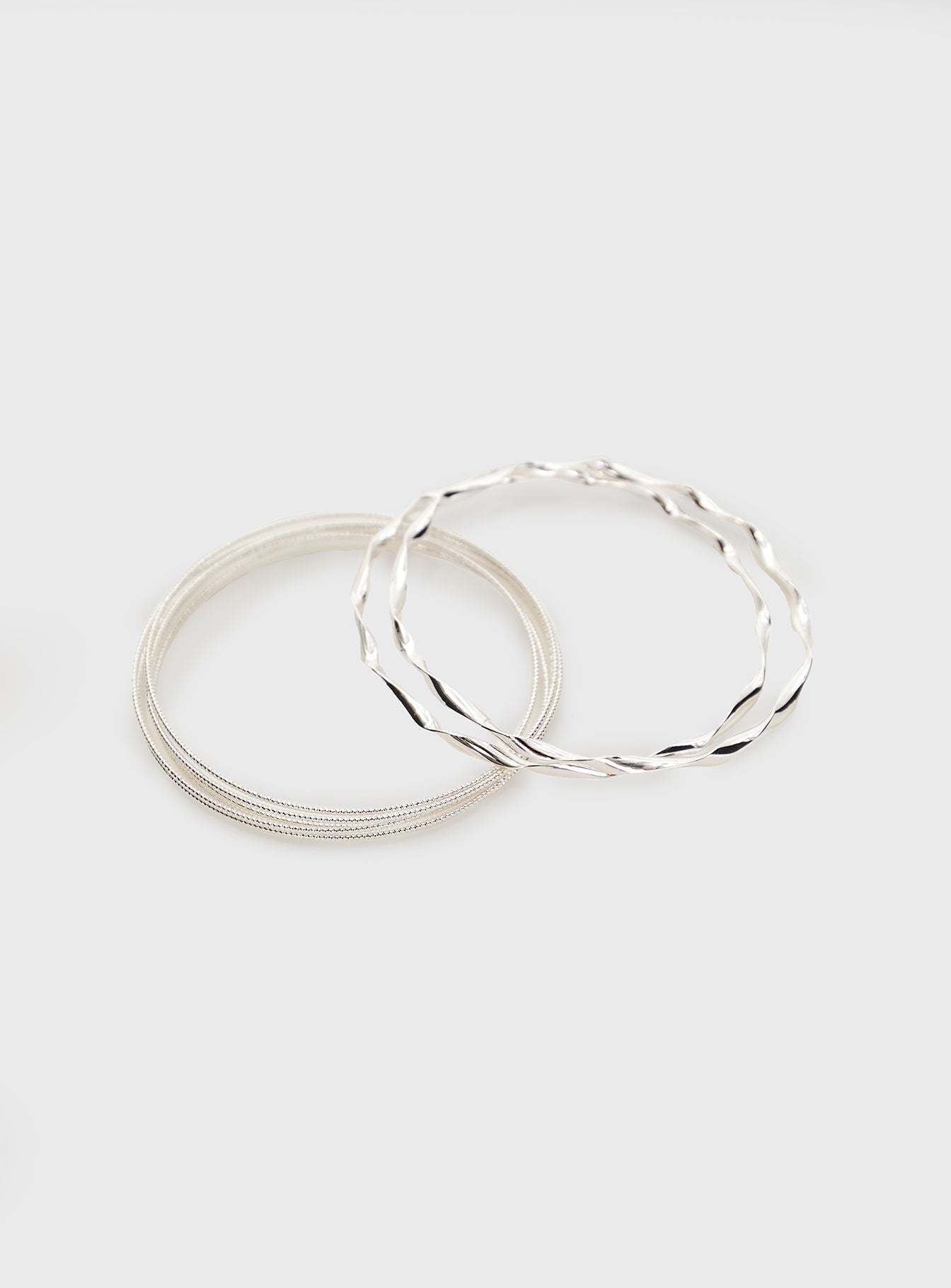 Kiesha Bracelet Pack Silver