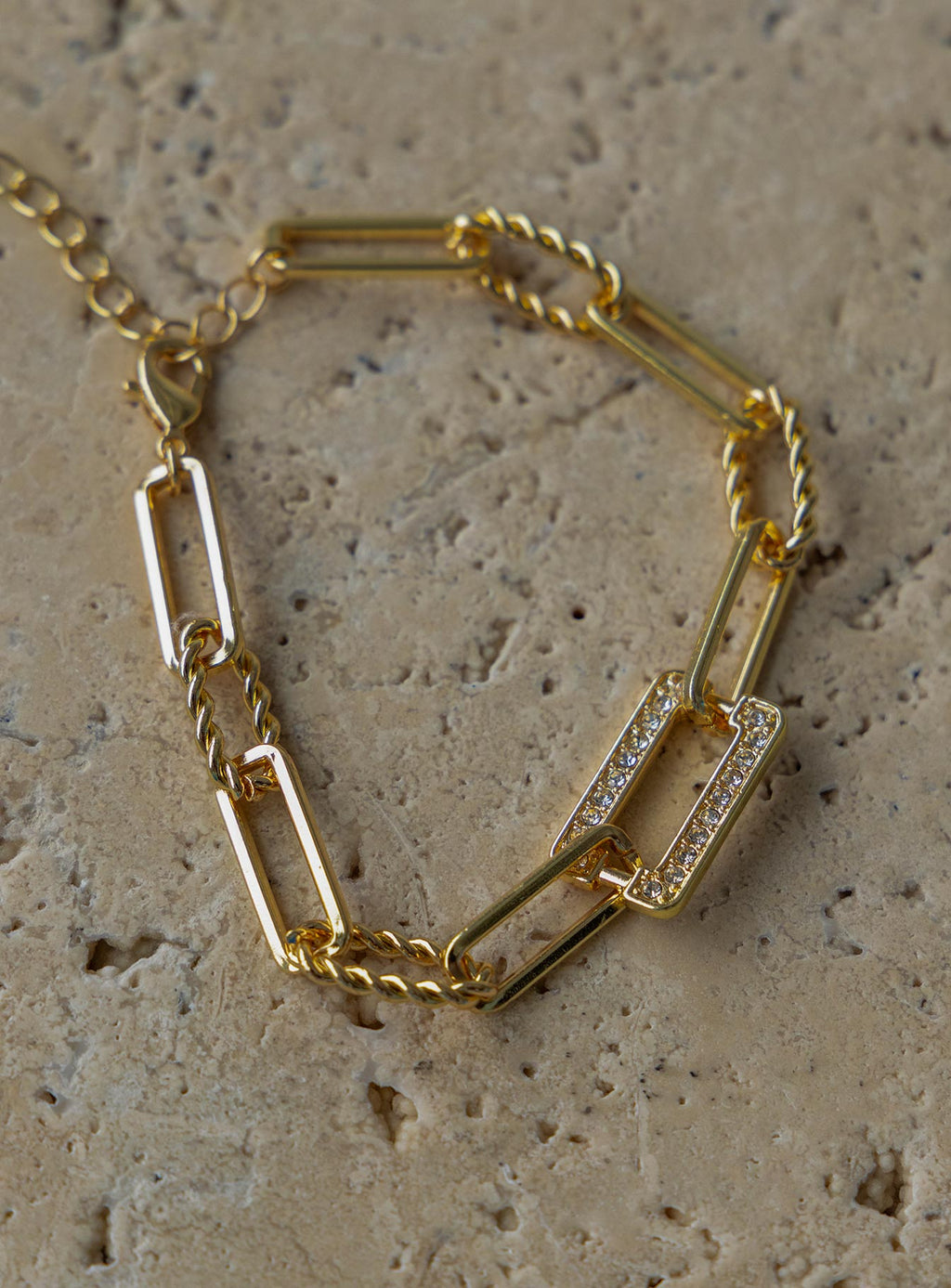 Darrow Chain Link Bracelet Gold