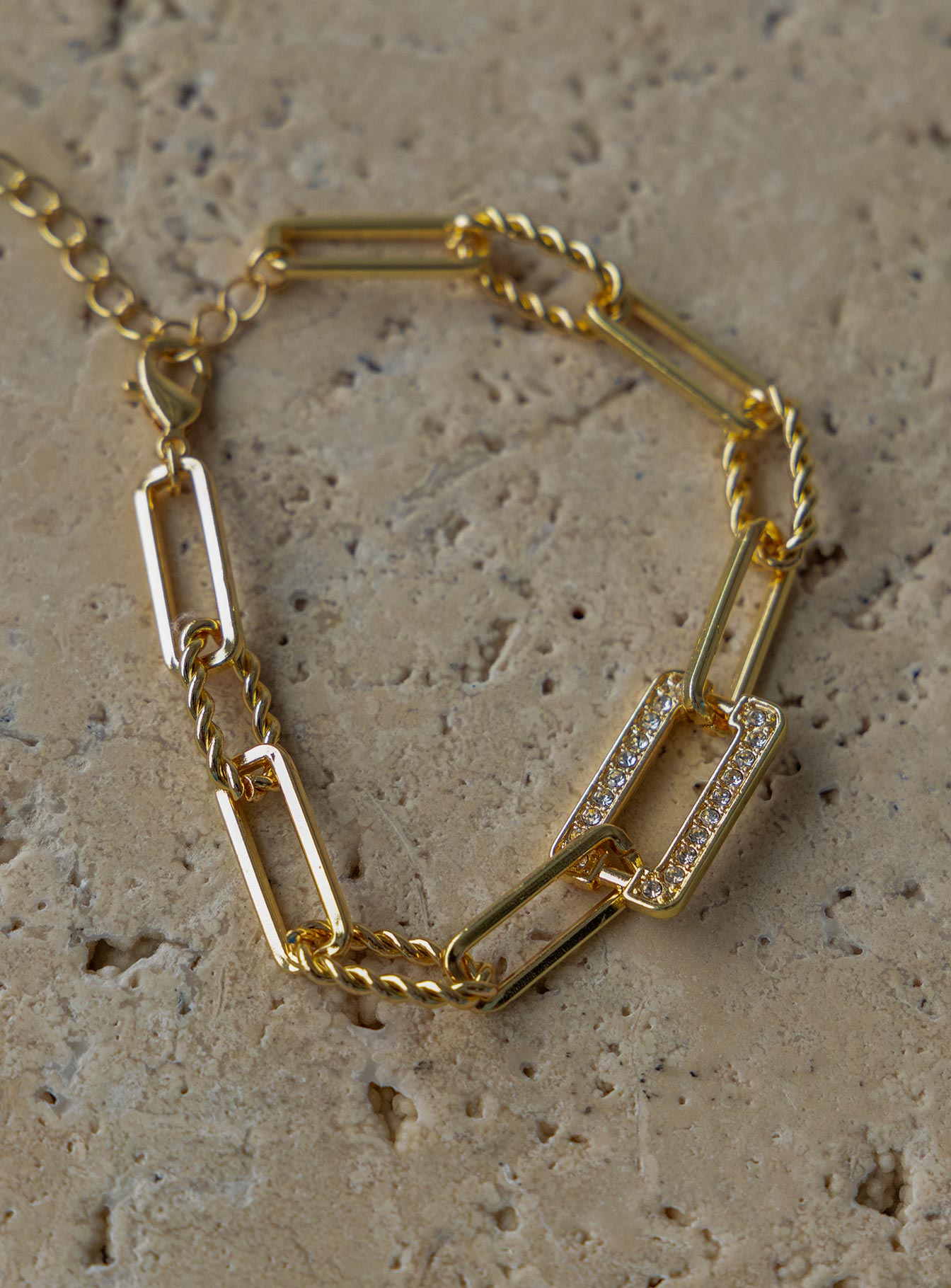 Darrow Chain Link Bracelet Gold
