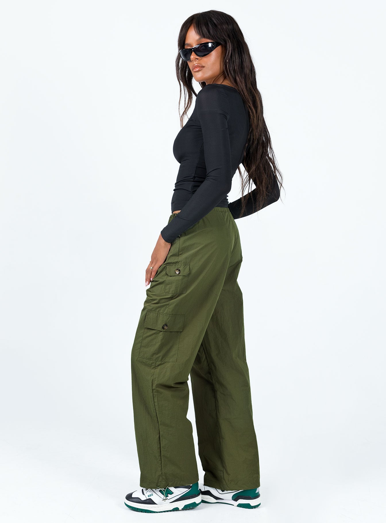 Erave Parachute Pants Khaki