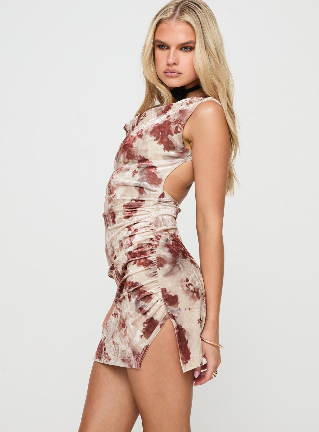 Palmerston Backless Mini Dress Multi