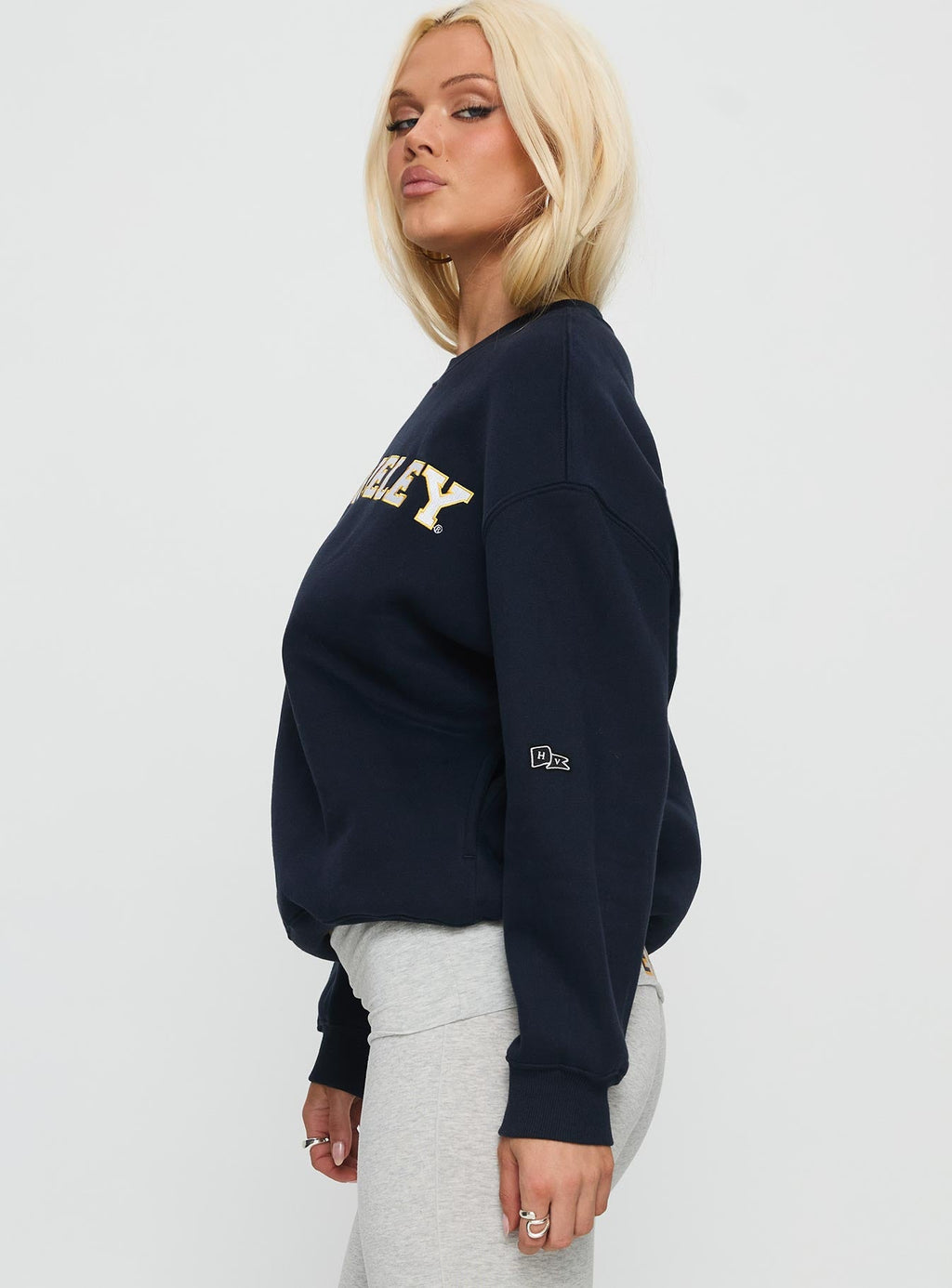 UC Berkeley Offside Crewneck Sweatshirt Navy
