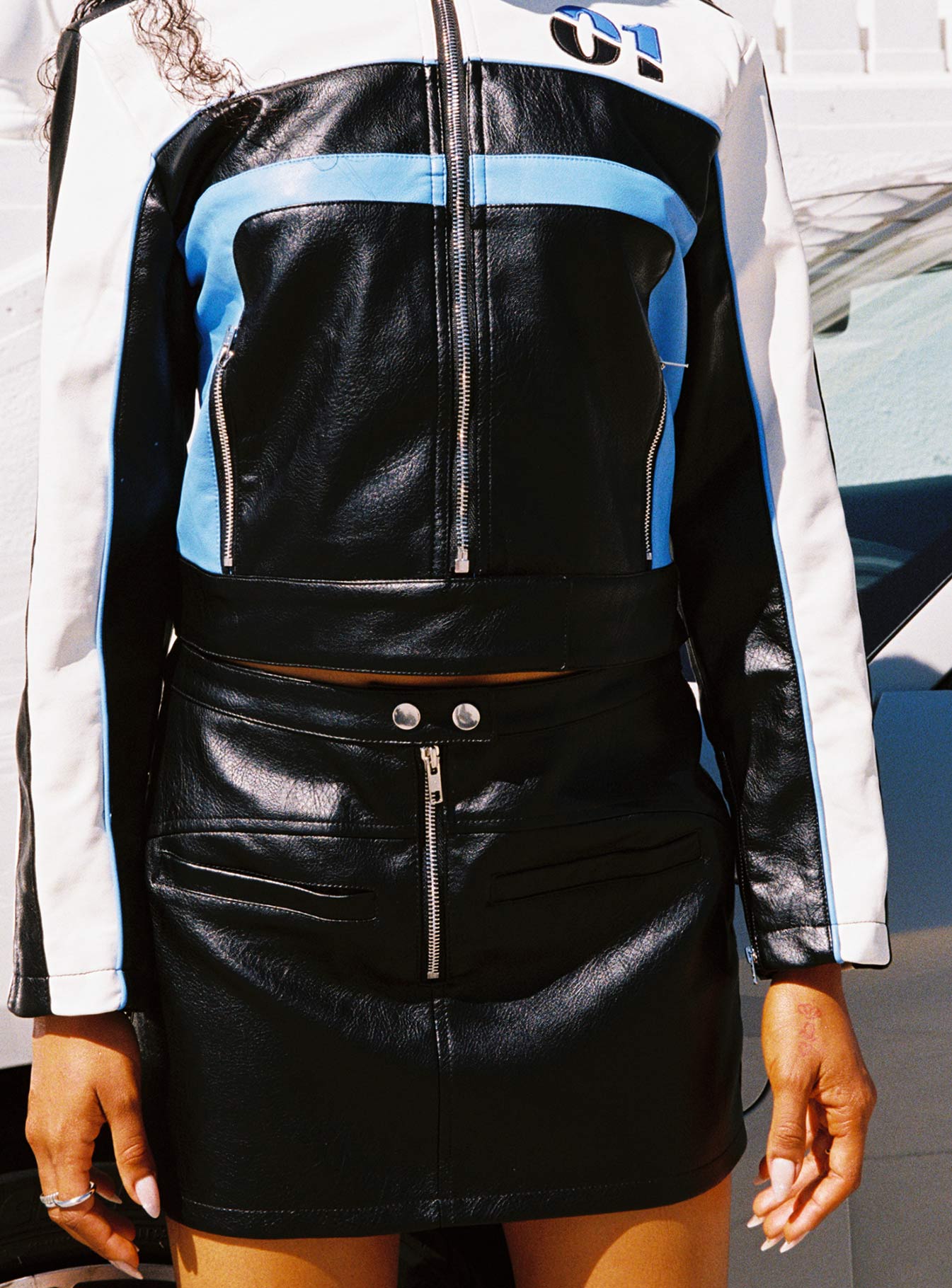 Test Drive Mini Skirt Black