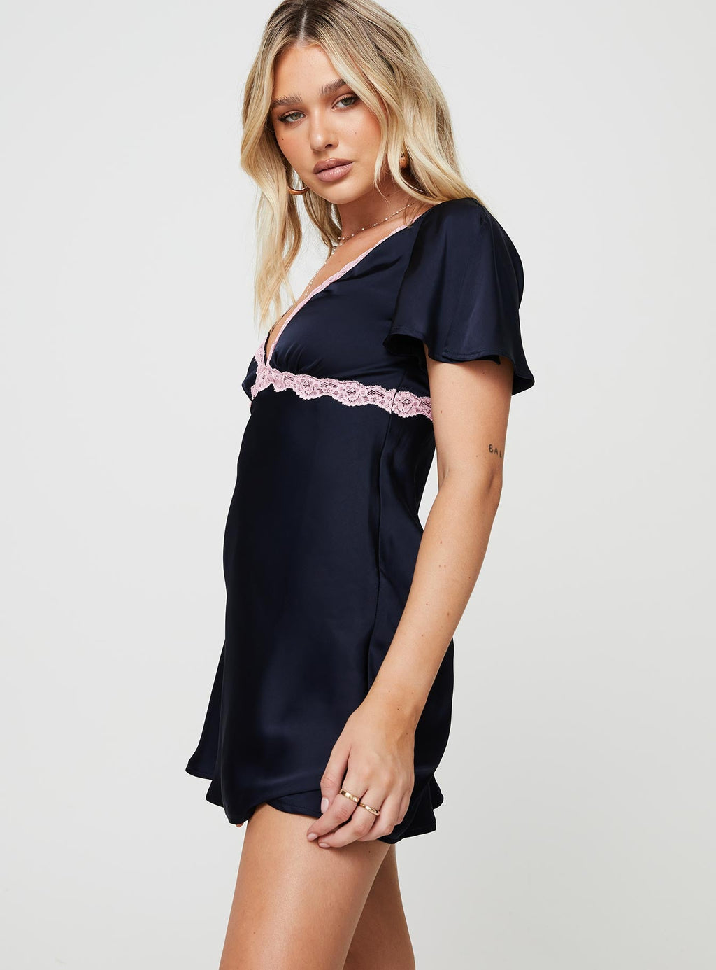 Jaron Mini Dress Navy