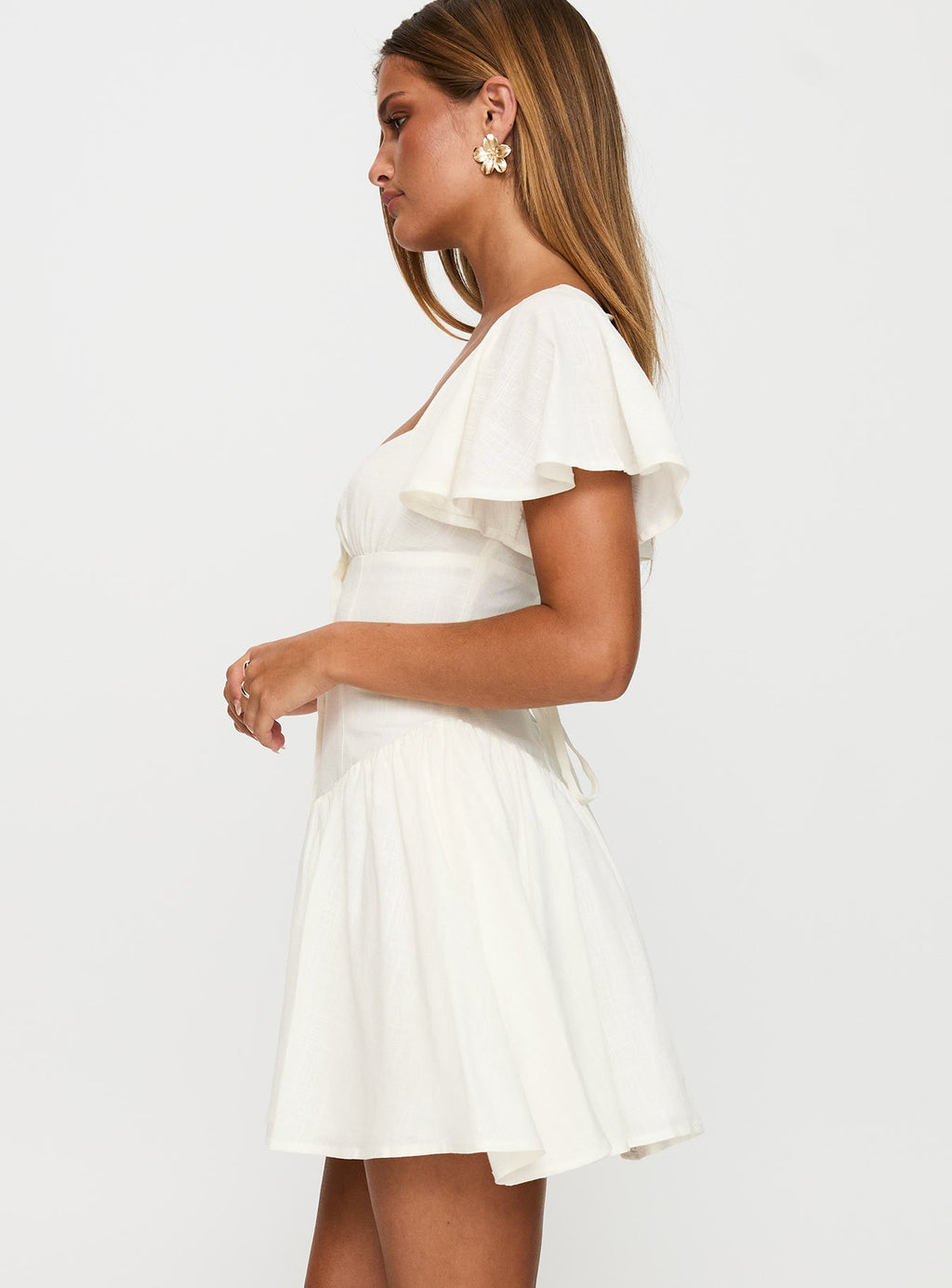 Forever More Mini Dress White