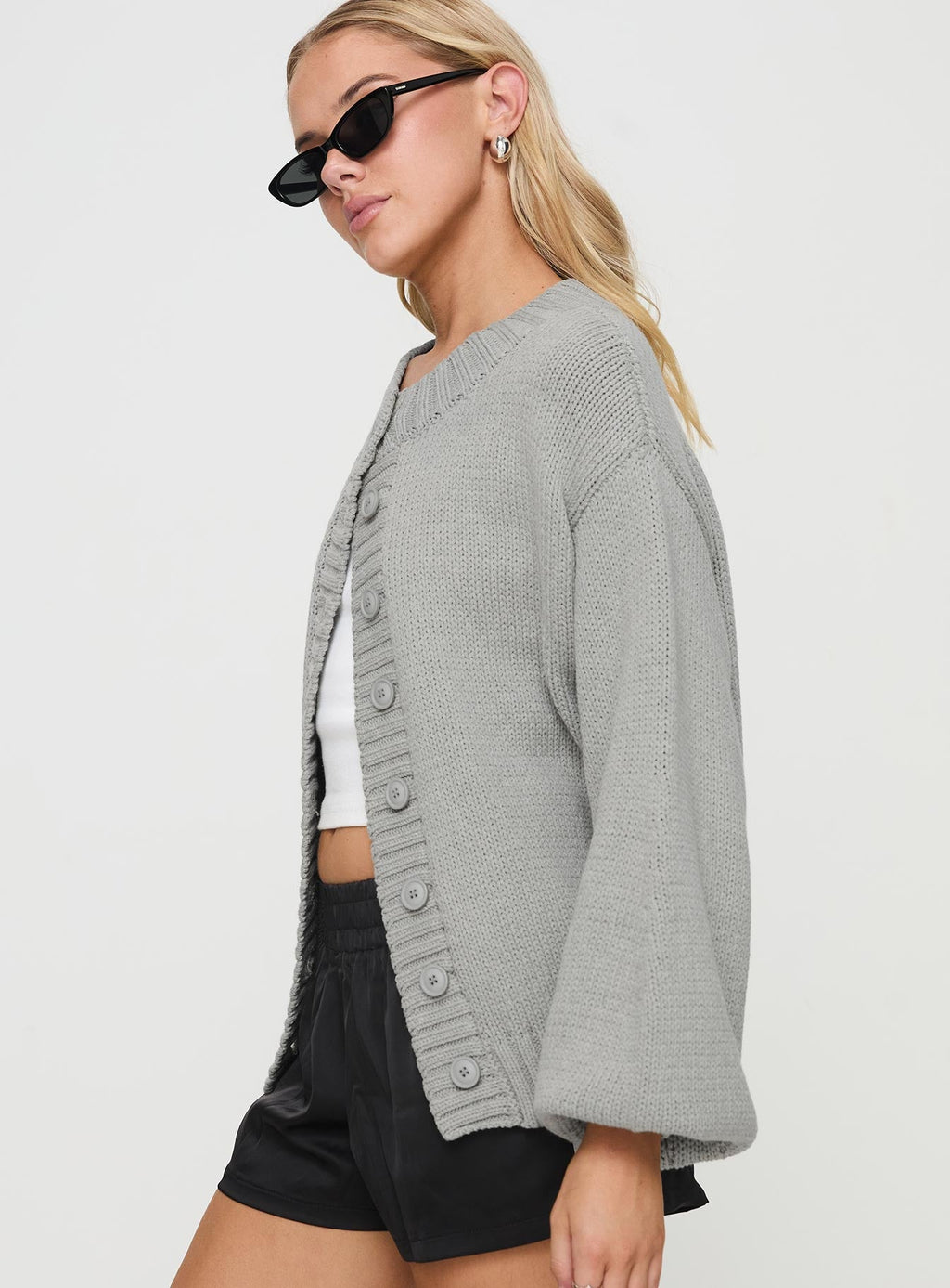Edern Cardigan Grey