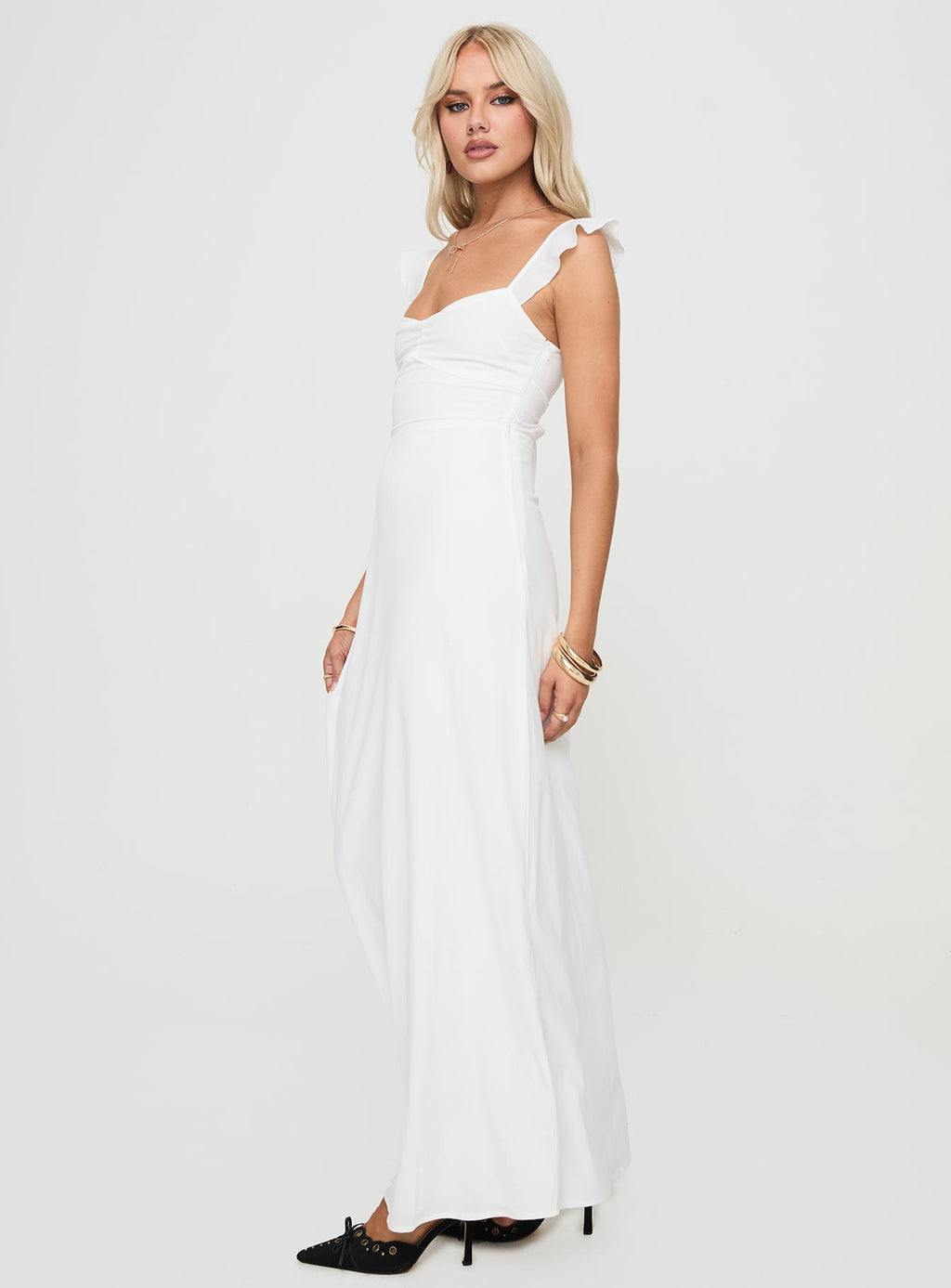 Landon Maxi Dress White